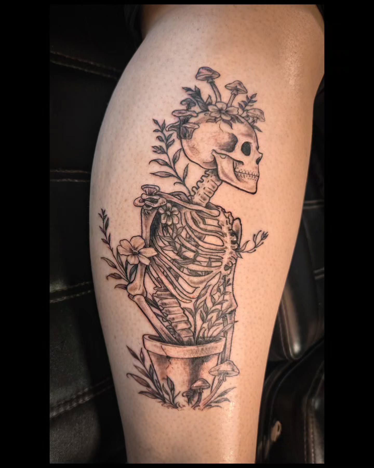 Tattoo by @isolationtattoos — black_and_grey