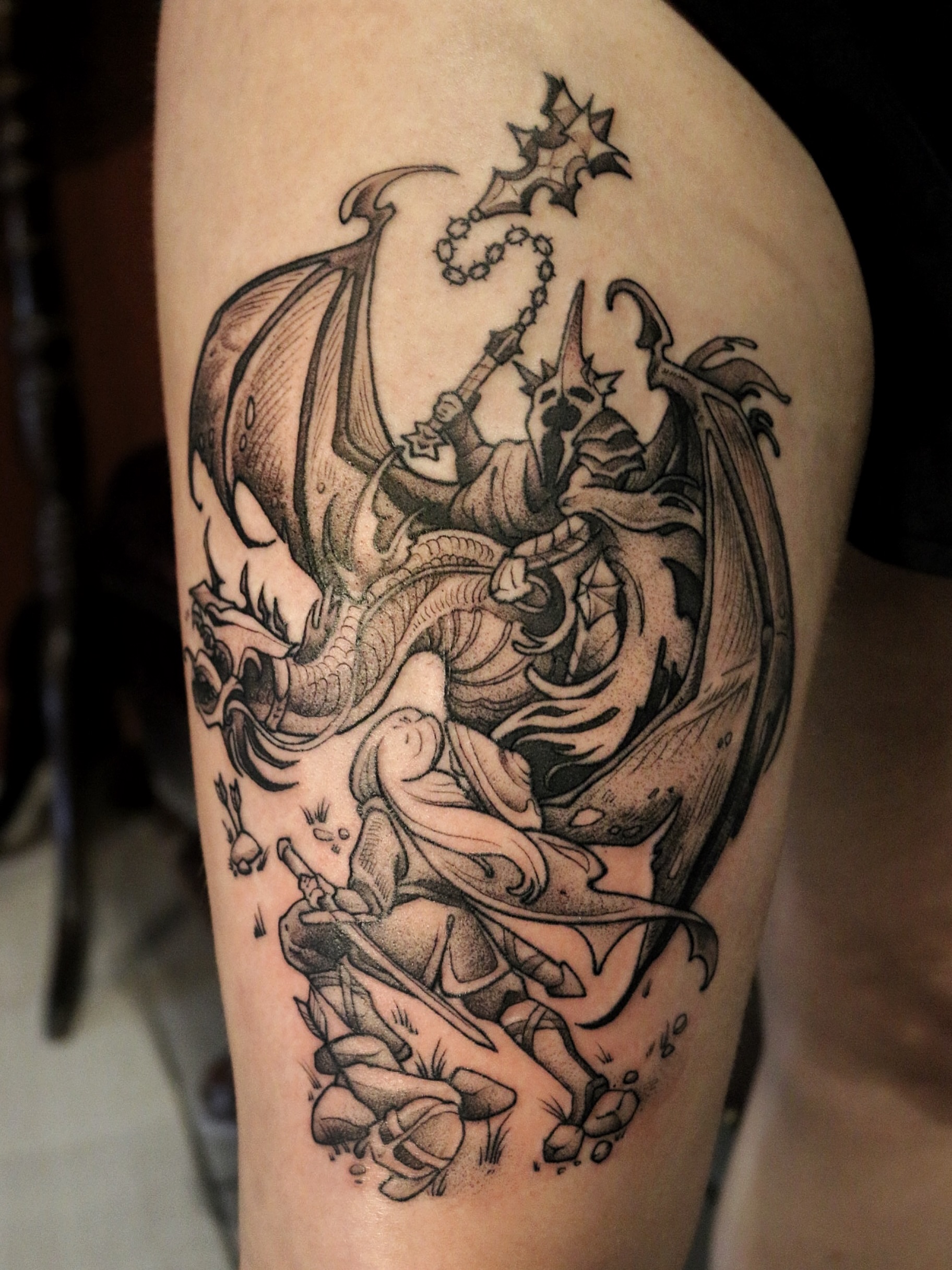 Tattoo by @summerbee_tattoo — black_and_grey, realism
