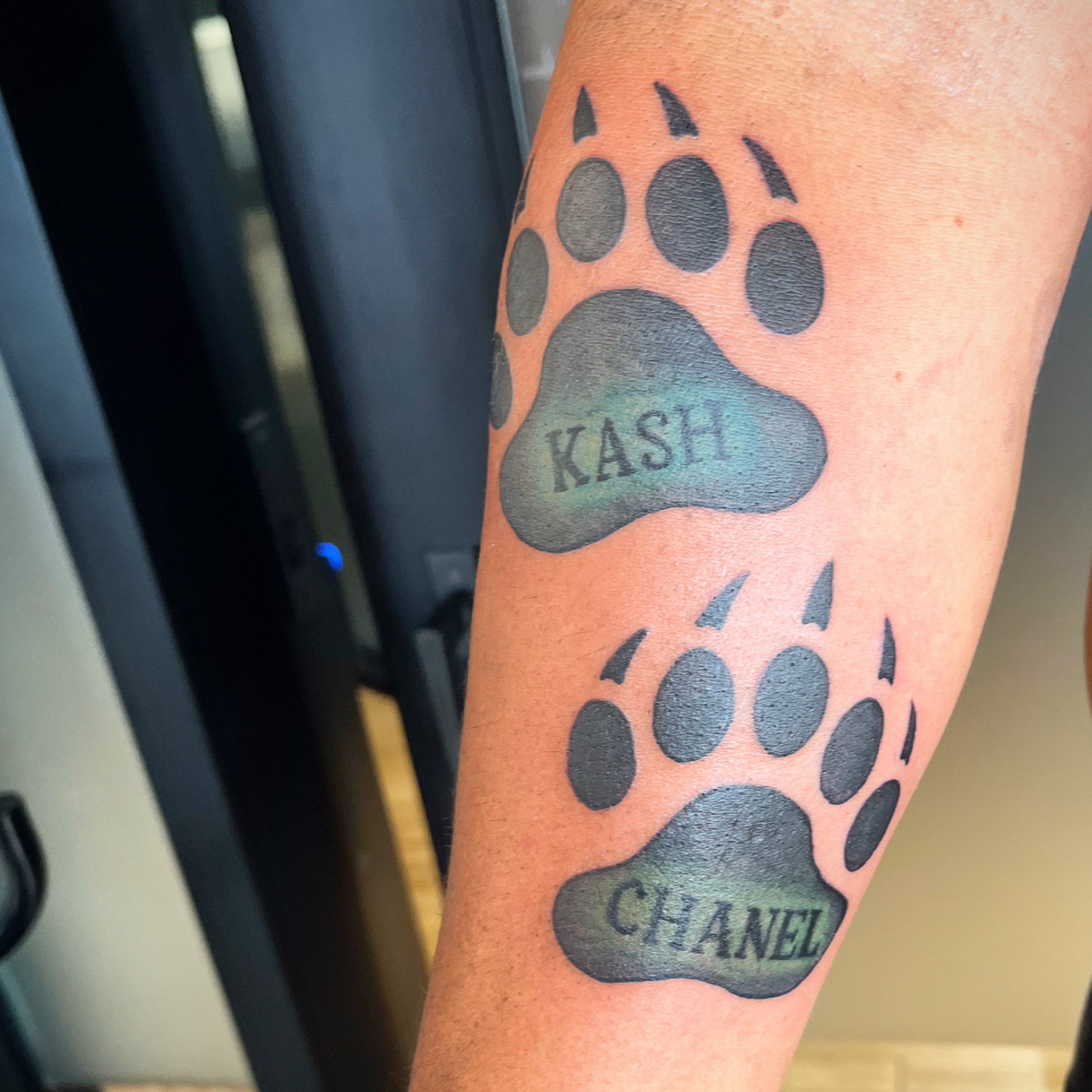 Tattoo by @ashley_perrier — black_and_grey