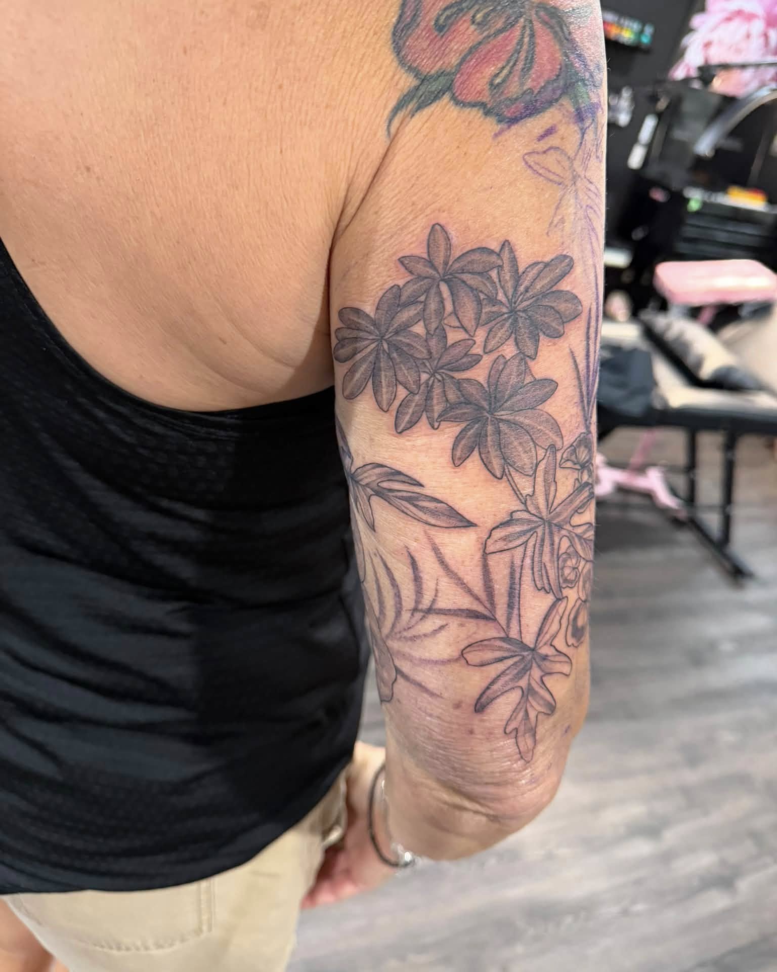 Tattoo by @flora_and_fauna_tattoos — black_and_grey