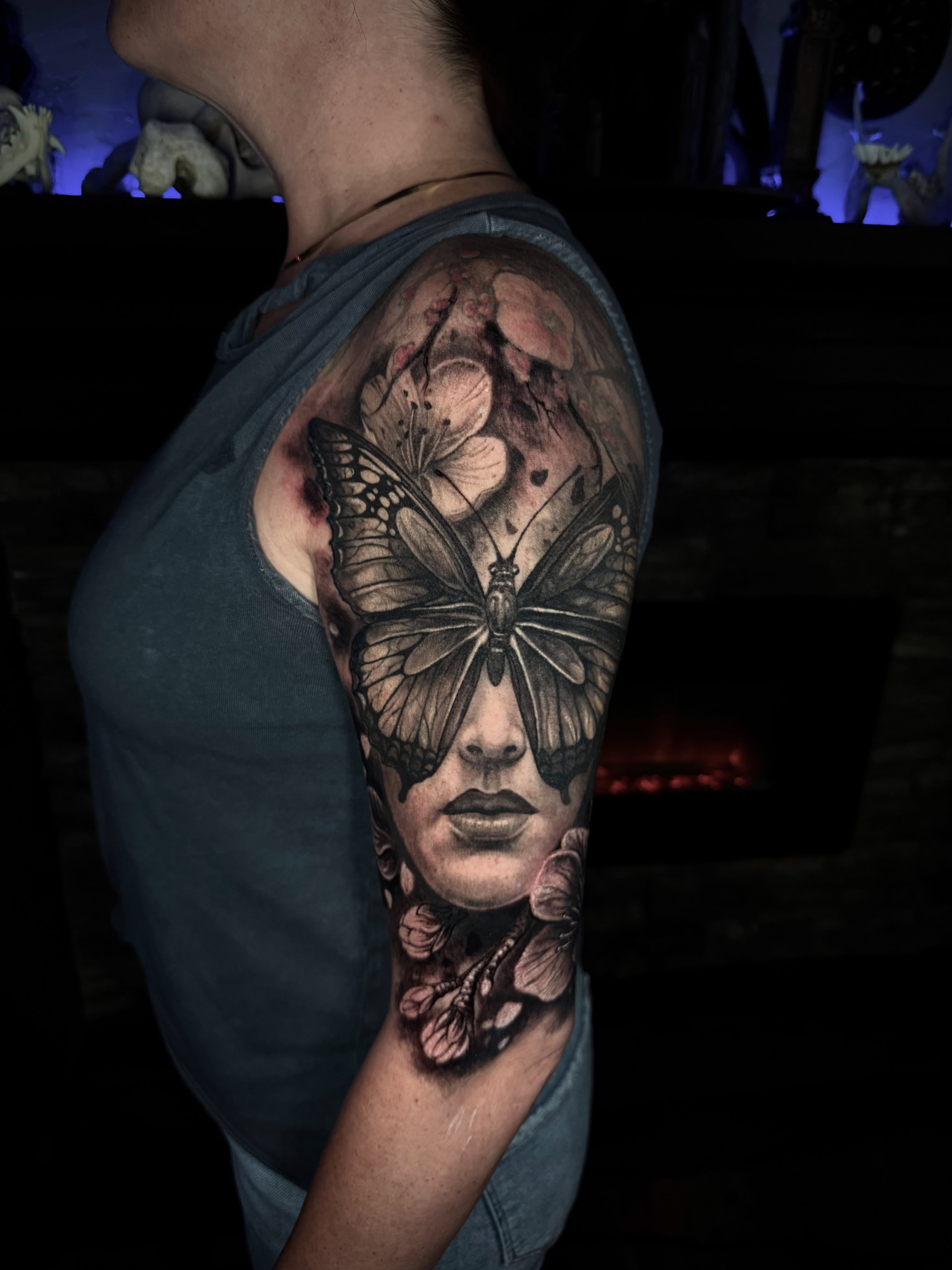 Tattoo by @jeremiahbarba — realism, dark_realism