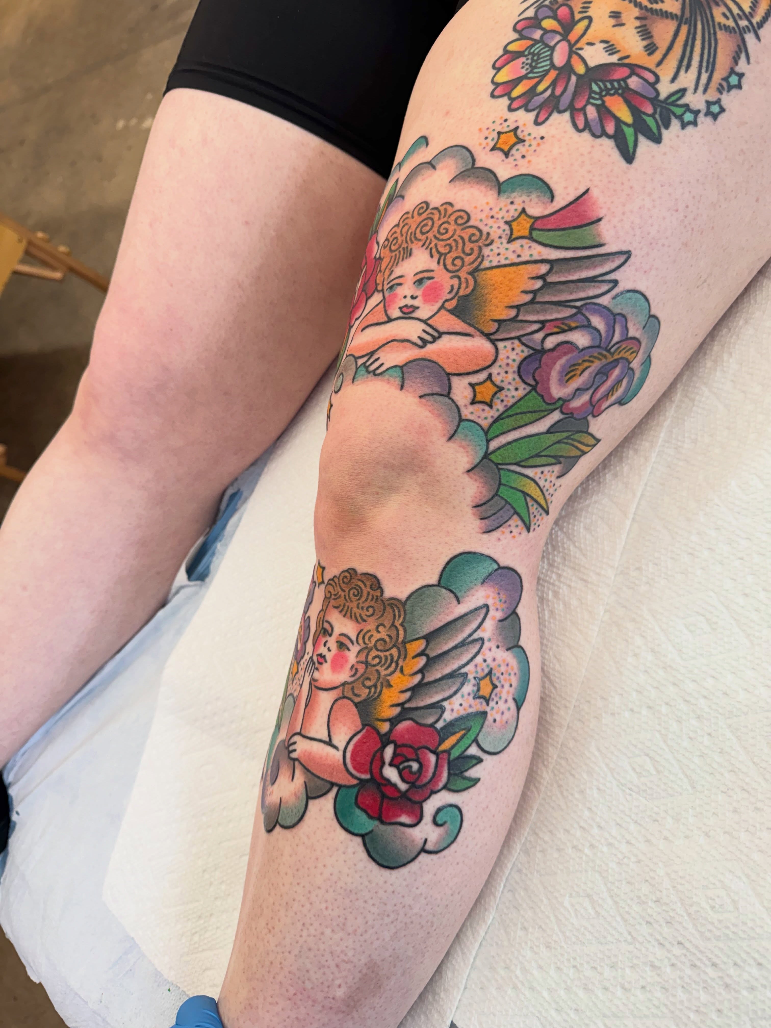 Tattoo by @rarespider — american_traditional
