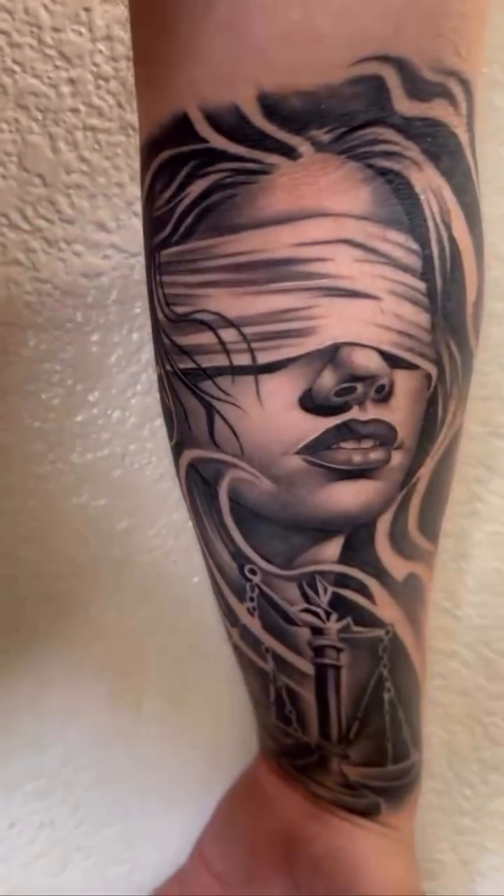 Tattoo by @ghostinkzz β realism, black_and_grey