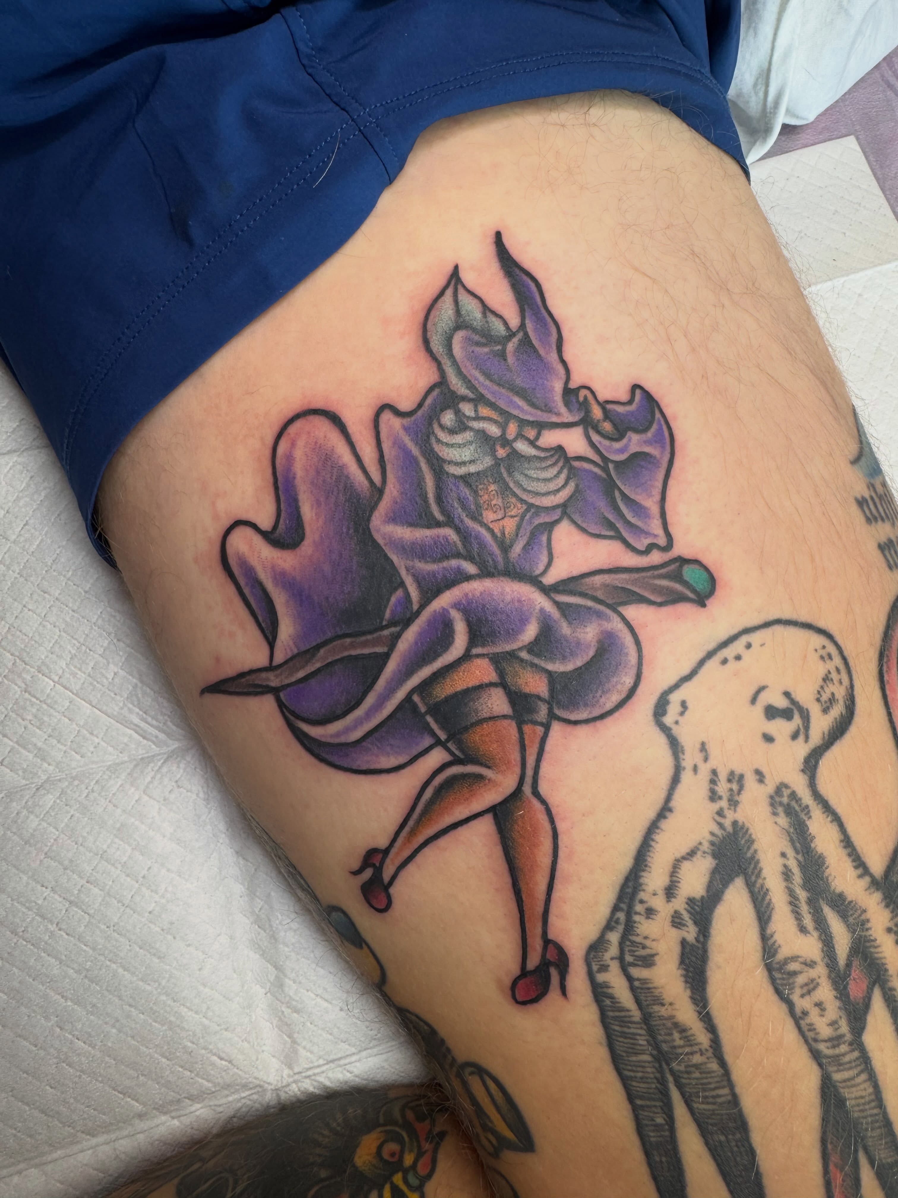 Tattoo by @jgunstattoo — new_school, illustrative