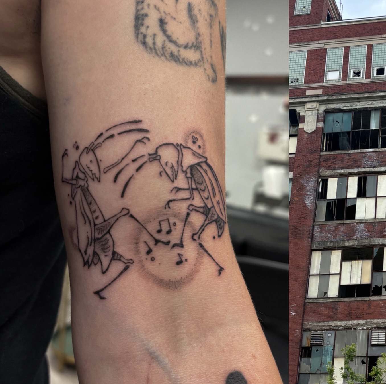 Tattoo by @smellsrotten — black_and_grey