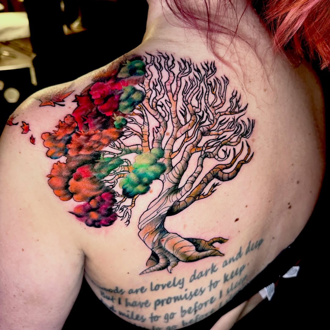 Tattoo by @drmcfrankenstein β watercolor