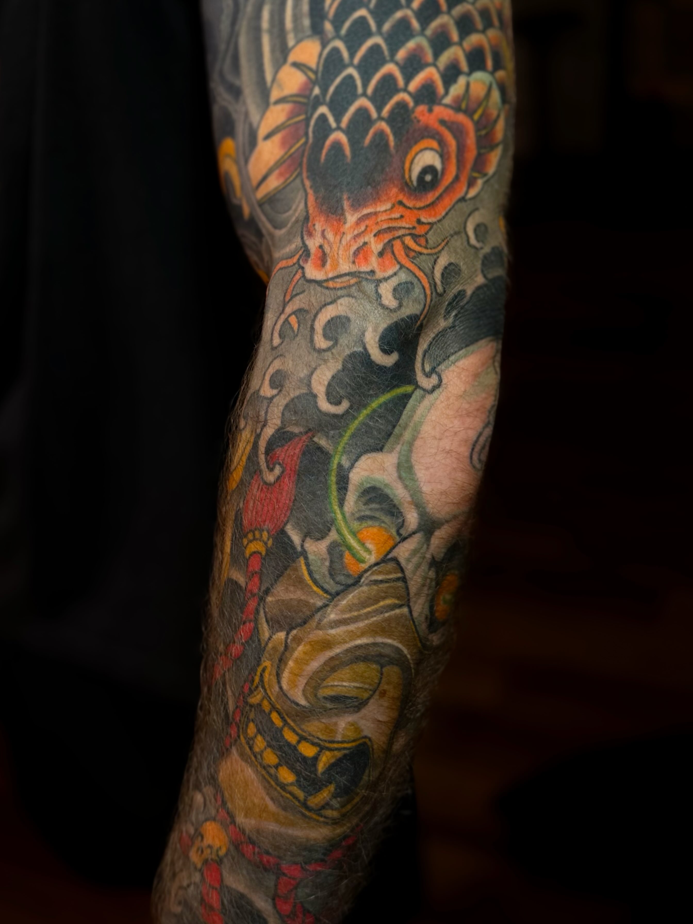 Tattoo by @aaronriddletattoos — japanese_irezumi