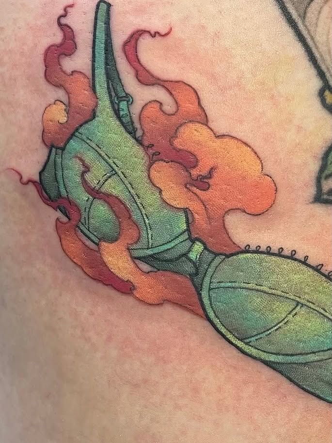 Tattoo by @pare_elyse — dotwork