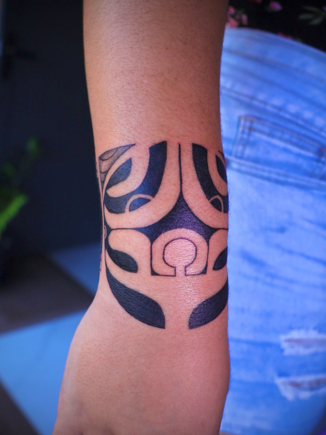 Tattoo by @oro_tatau_hk — geometric
