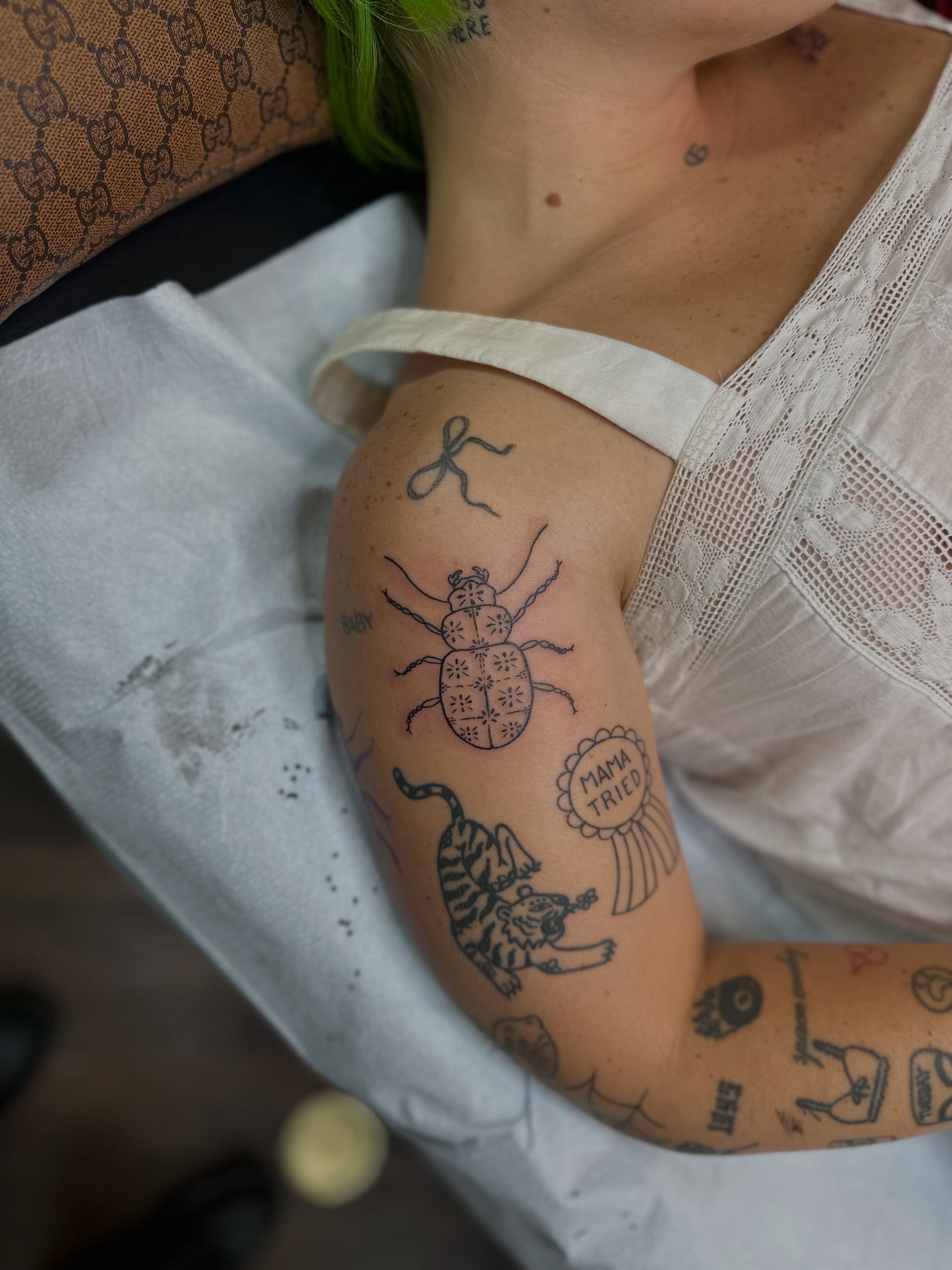 Tattoo by @lnrnts — black_and_grey