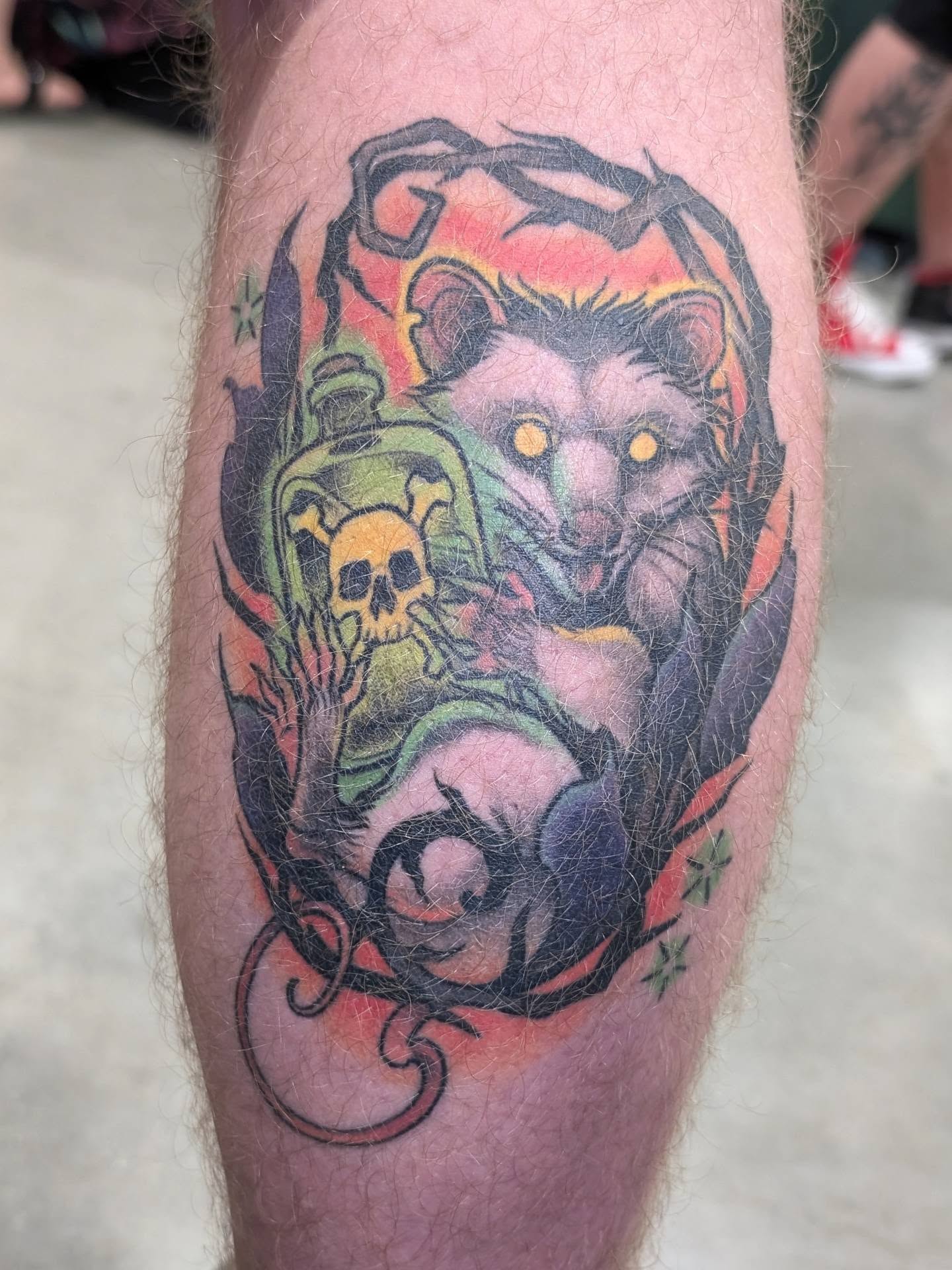 Tattoo by @jainagoldtattoos — american_traditional, dotwork