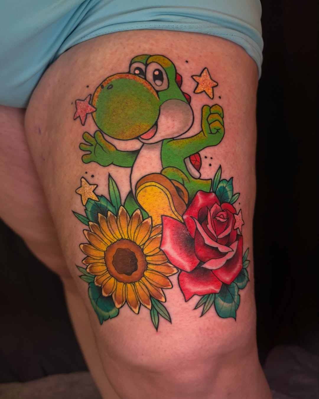 Tattoo by @skaikattcxart — new_school