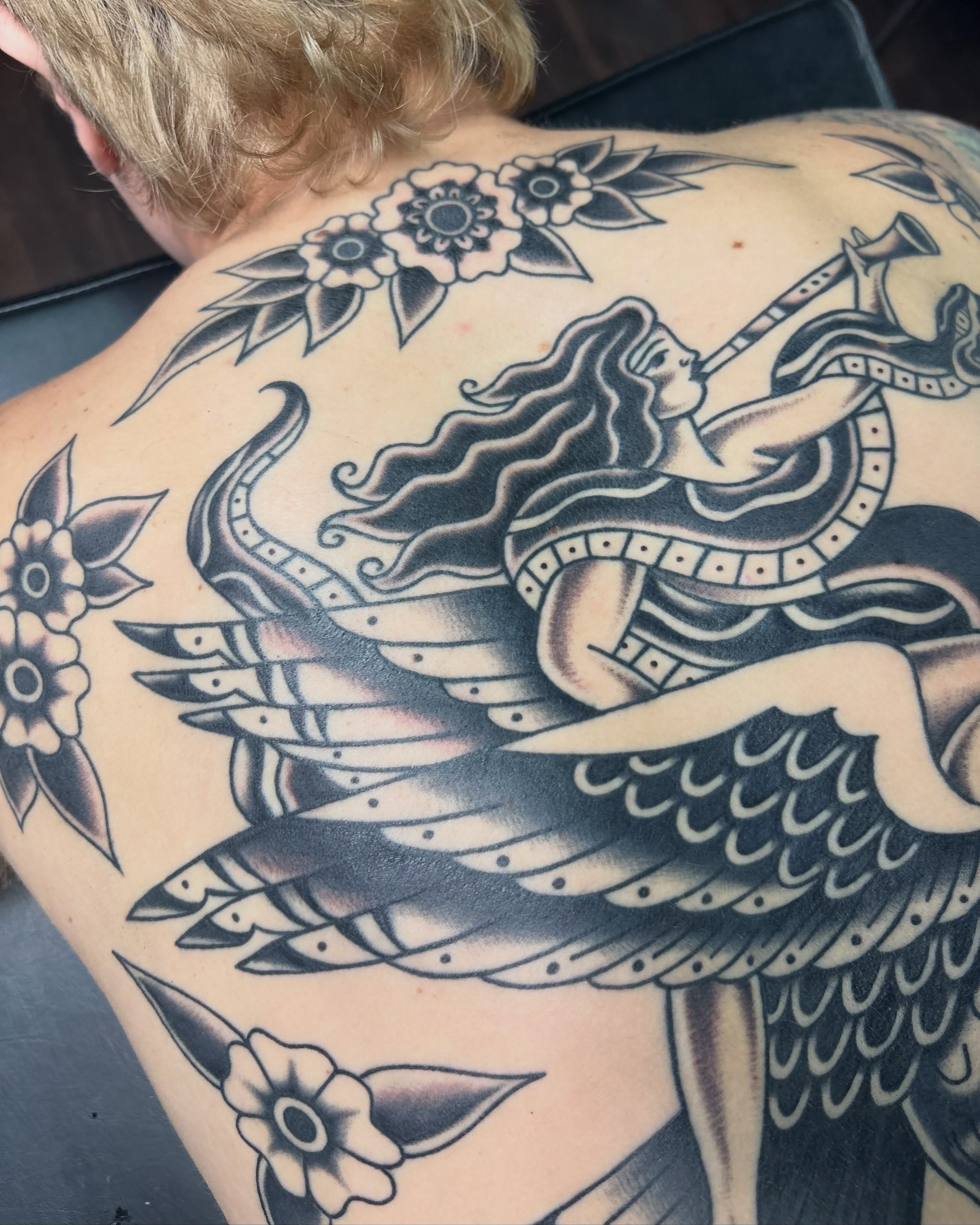 Tattoo by @steamedhamztattoo — american_traditional