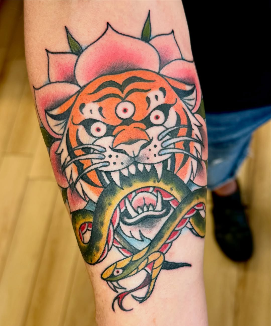 Tattoo by @athenafunk — american_traditional