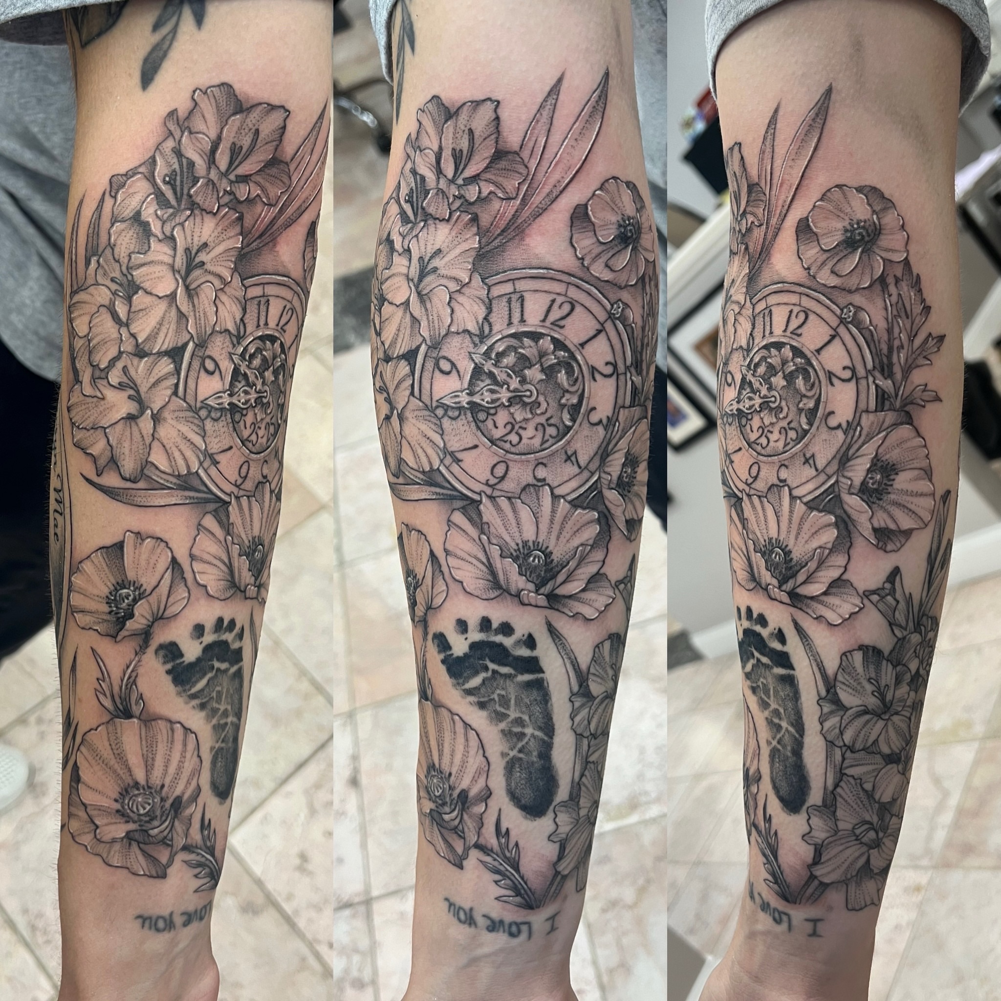 Tattoo by @bridgetpunsalangtattoos — black_and_grey, realism