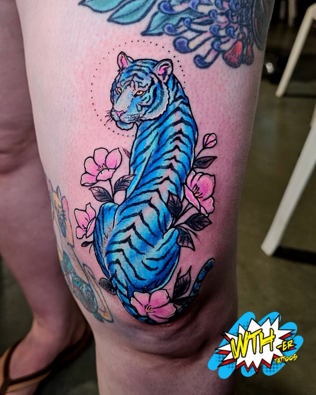 Tattoo by @whatthehecker88 — new_school, watercolor
