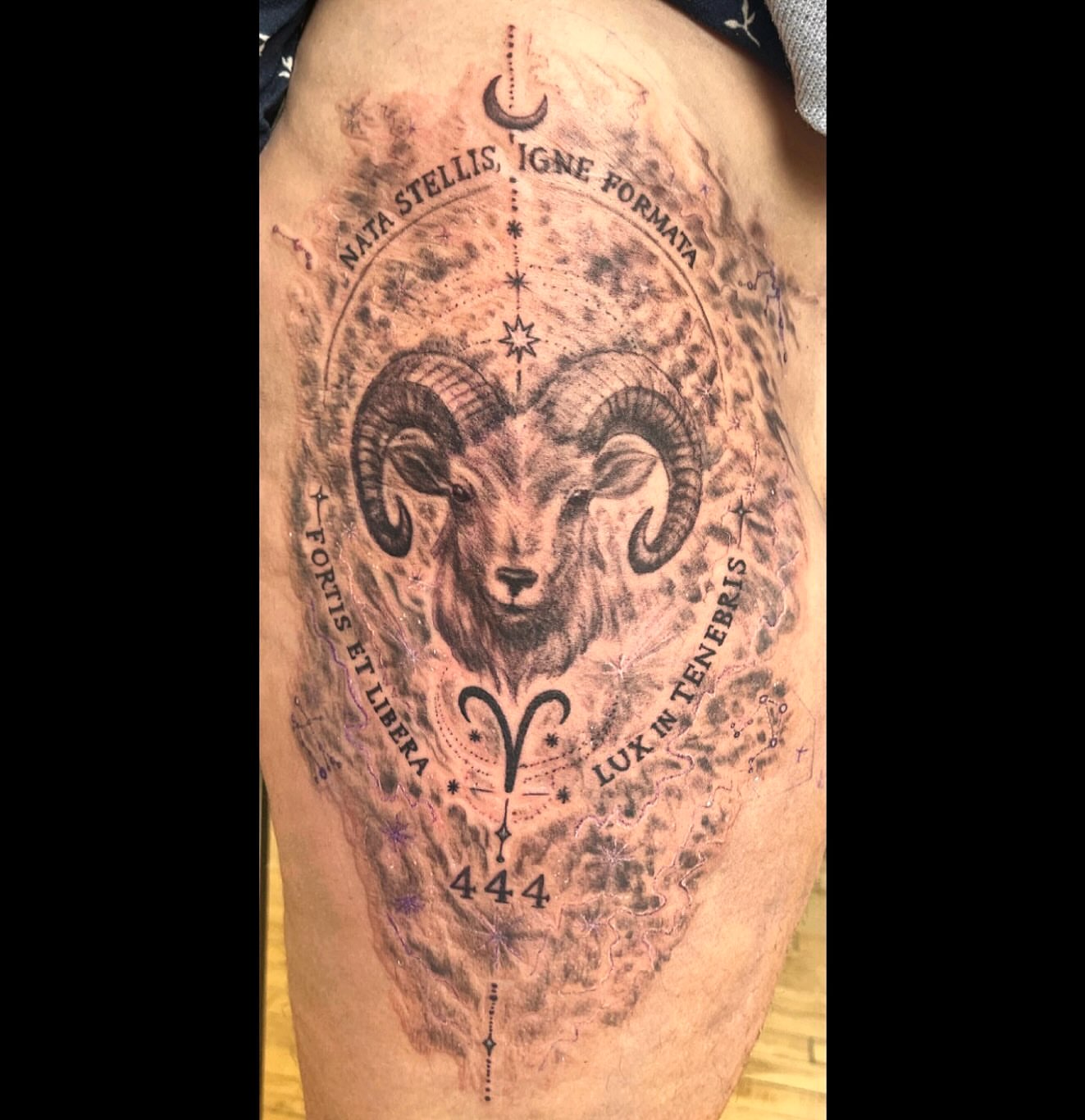 Tattoo by @ashley_perrier — black_and_grey