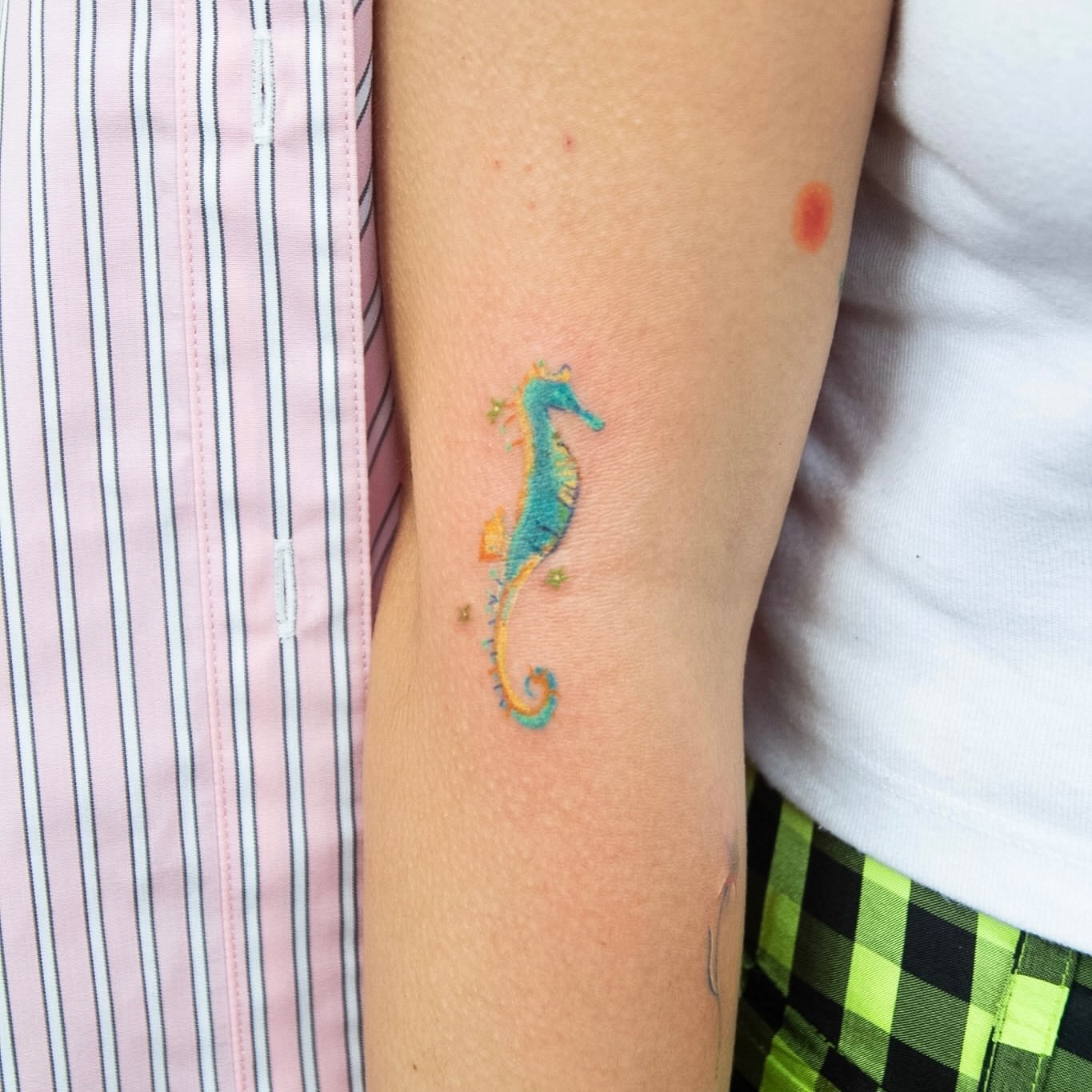 Tattoo by @mopxistudio — watercolor