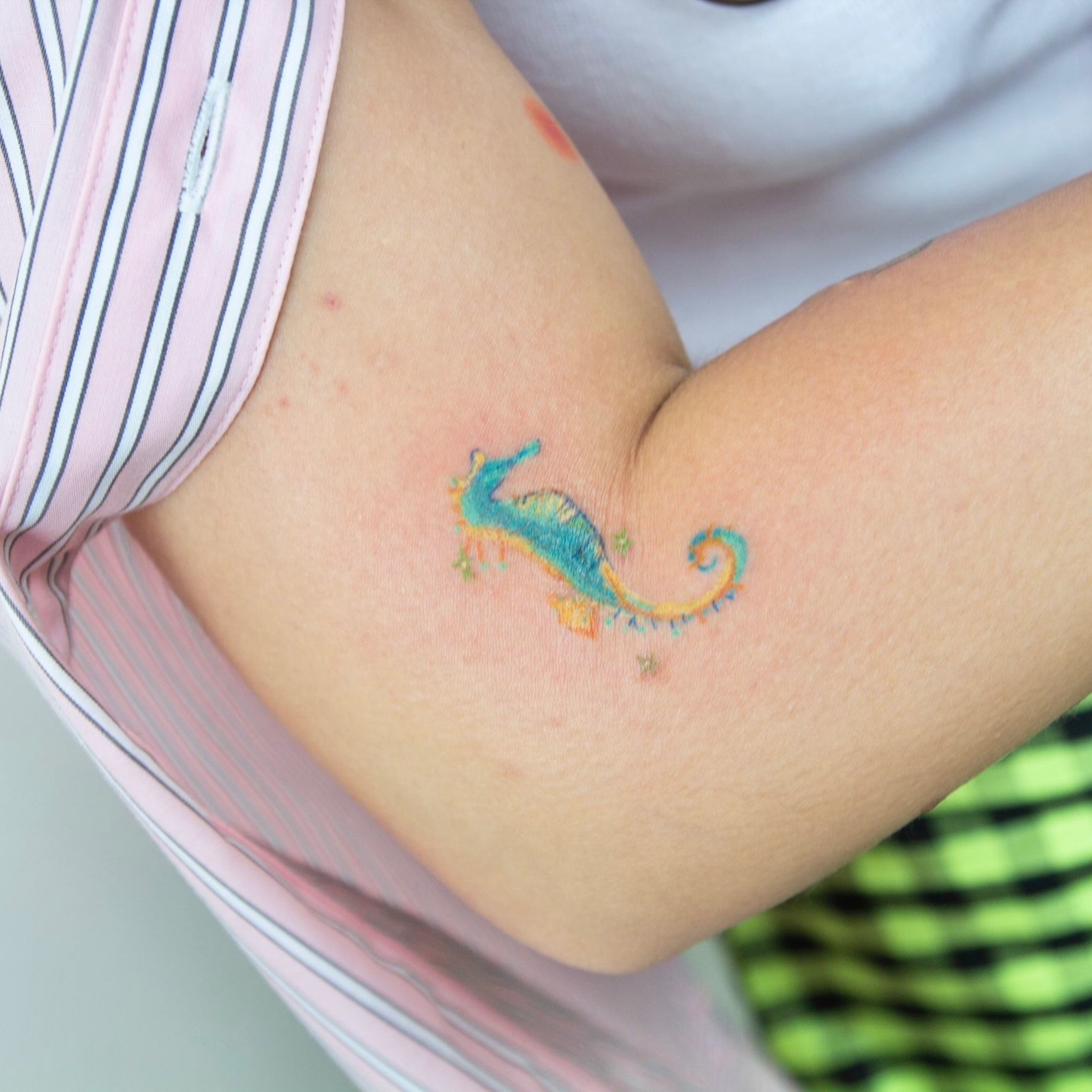 Tattoo by @mopxistudio — watercolor