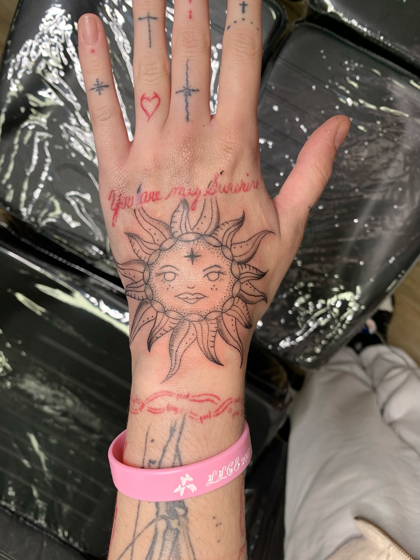 Tattoo by @samtha_sb_art — dotwork