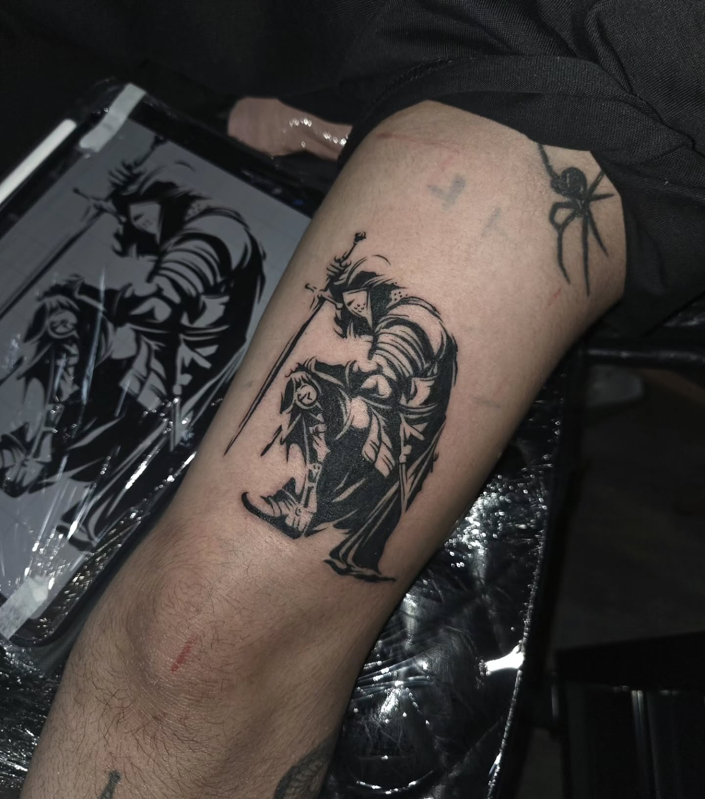 Tattoo by @garokim_tattoo — black_and_grey