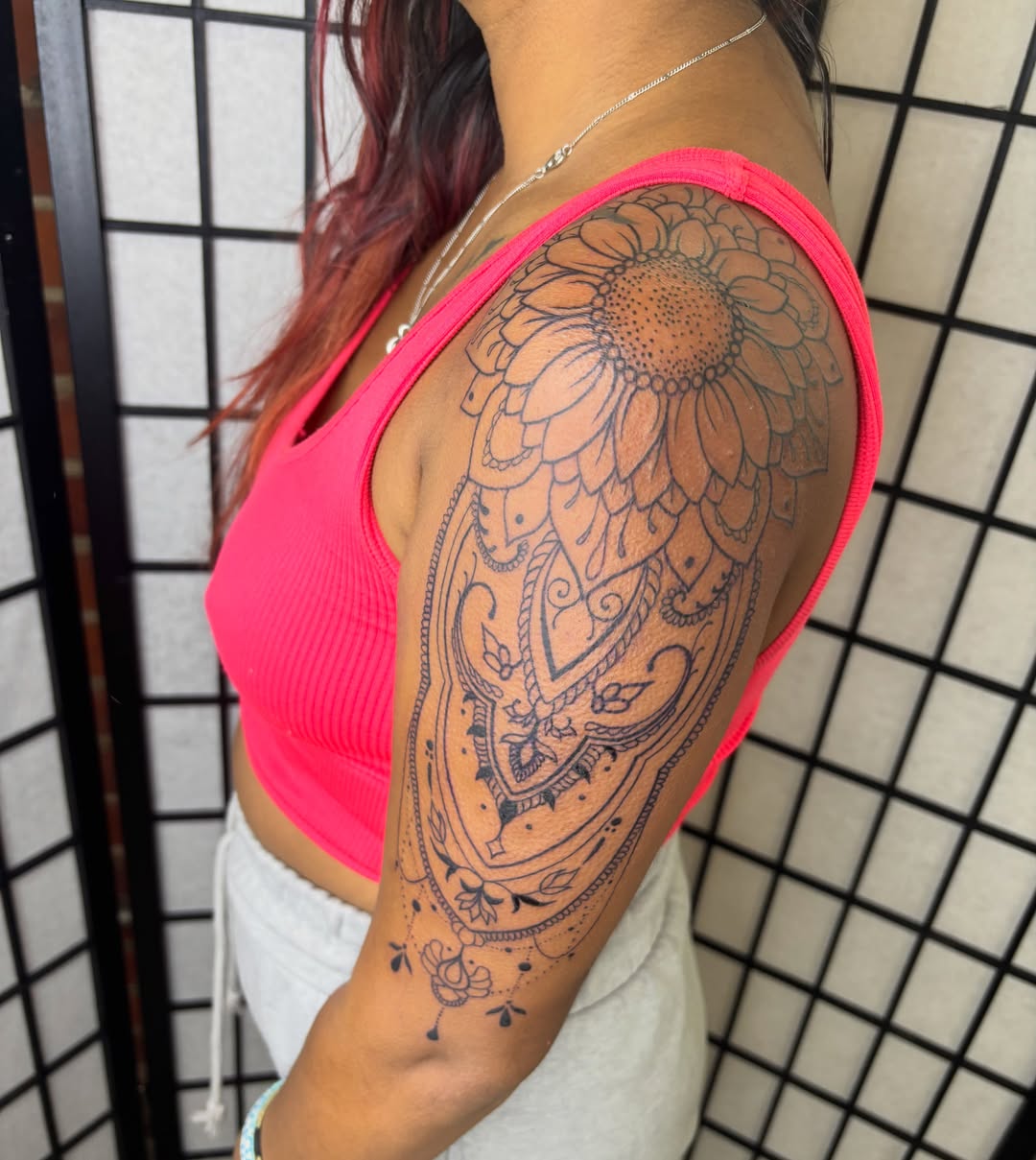 Tattoo by @tatsbybaby — black_and_grey