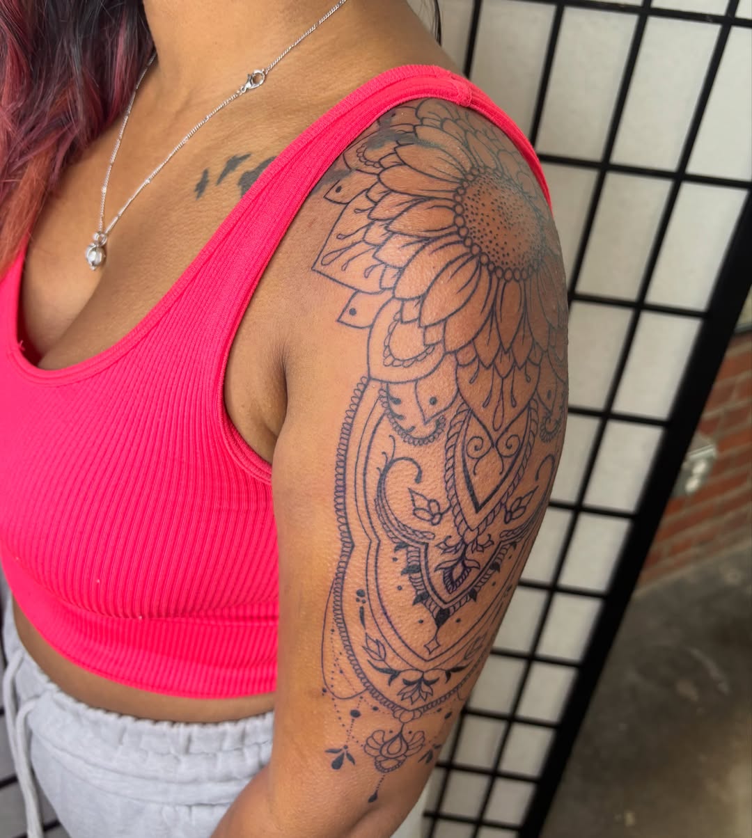 Tattoo by @tatsbybaby — black_and_grey