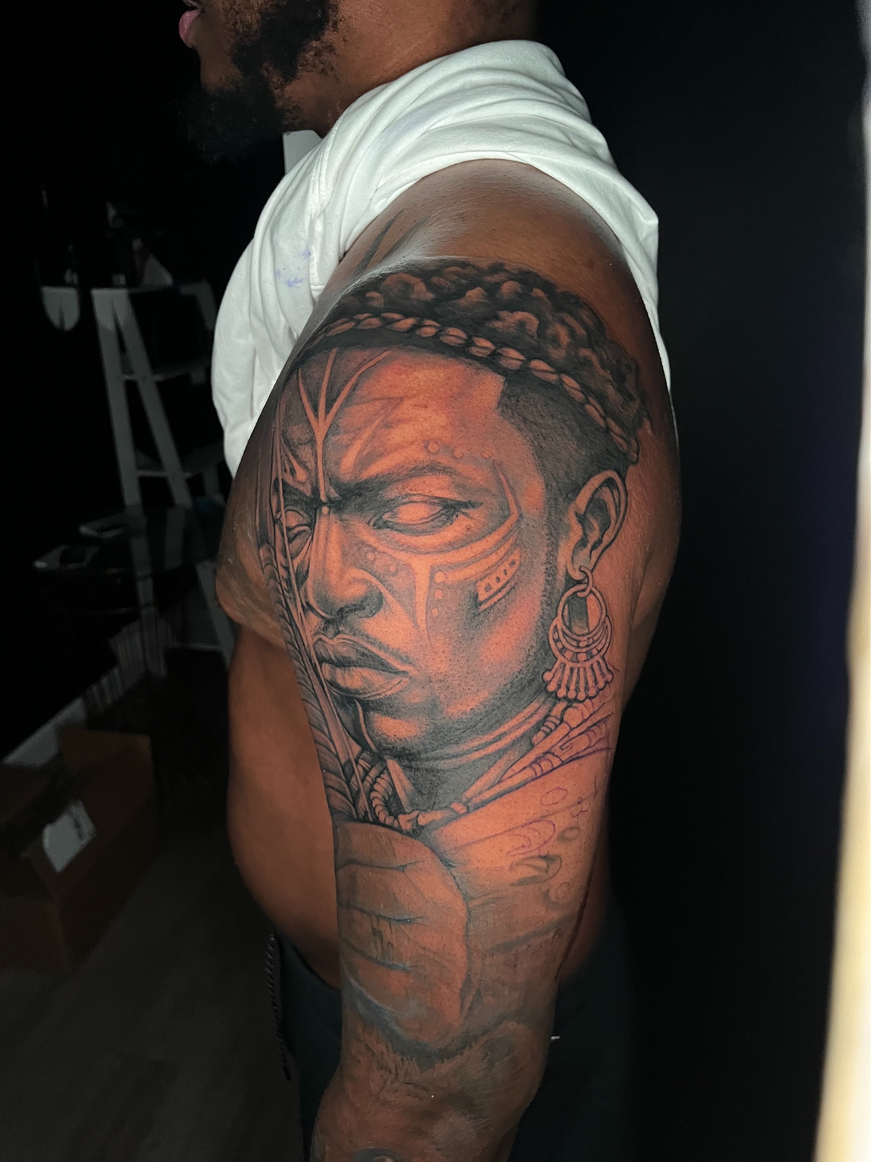 Tattoo by @artizmylov — realism, black_and_grey