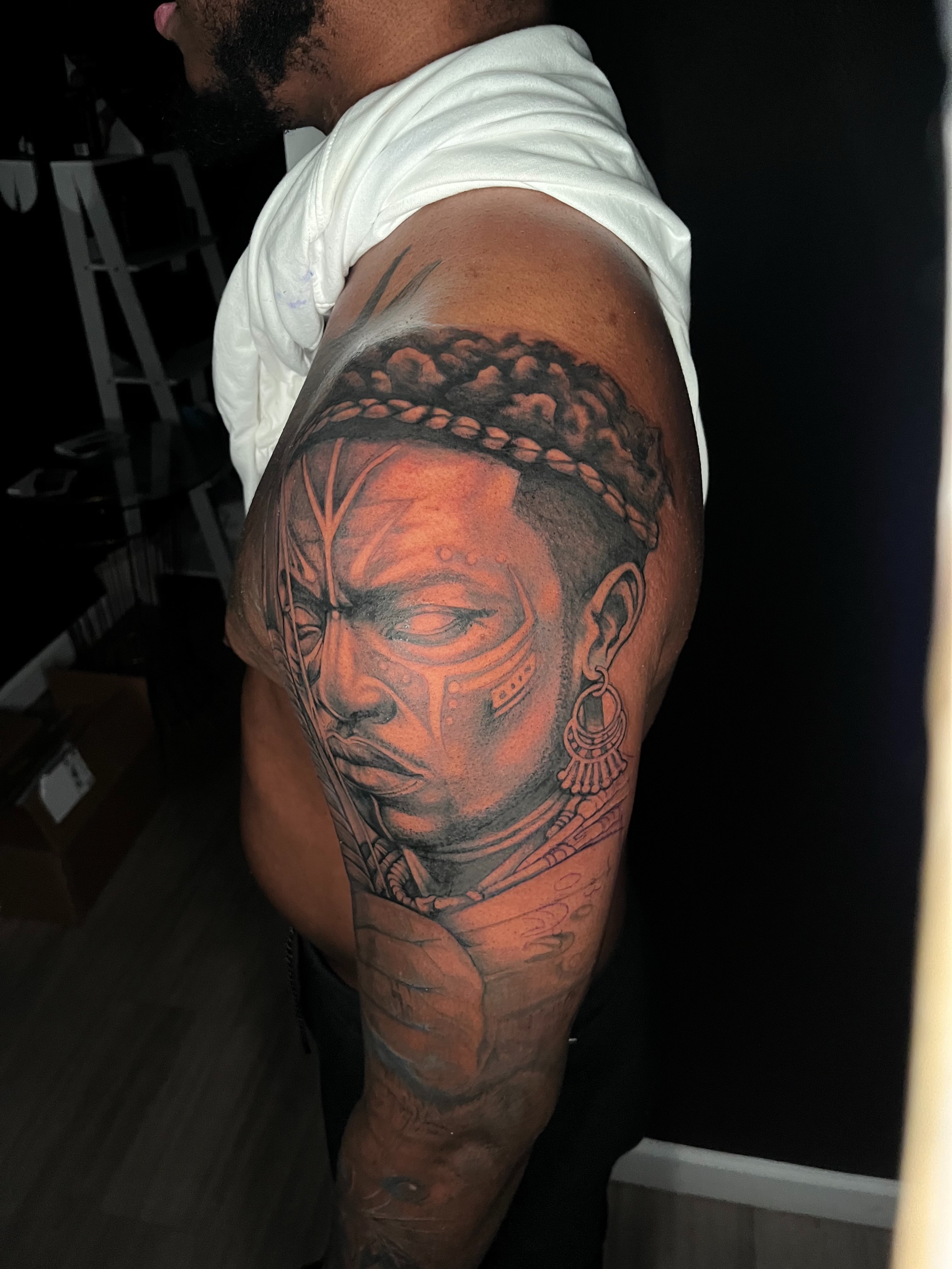 Tattoo by @artizmylov — realism, tribal