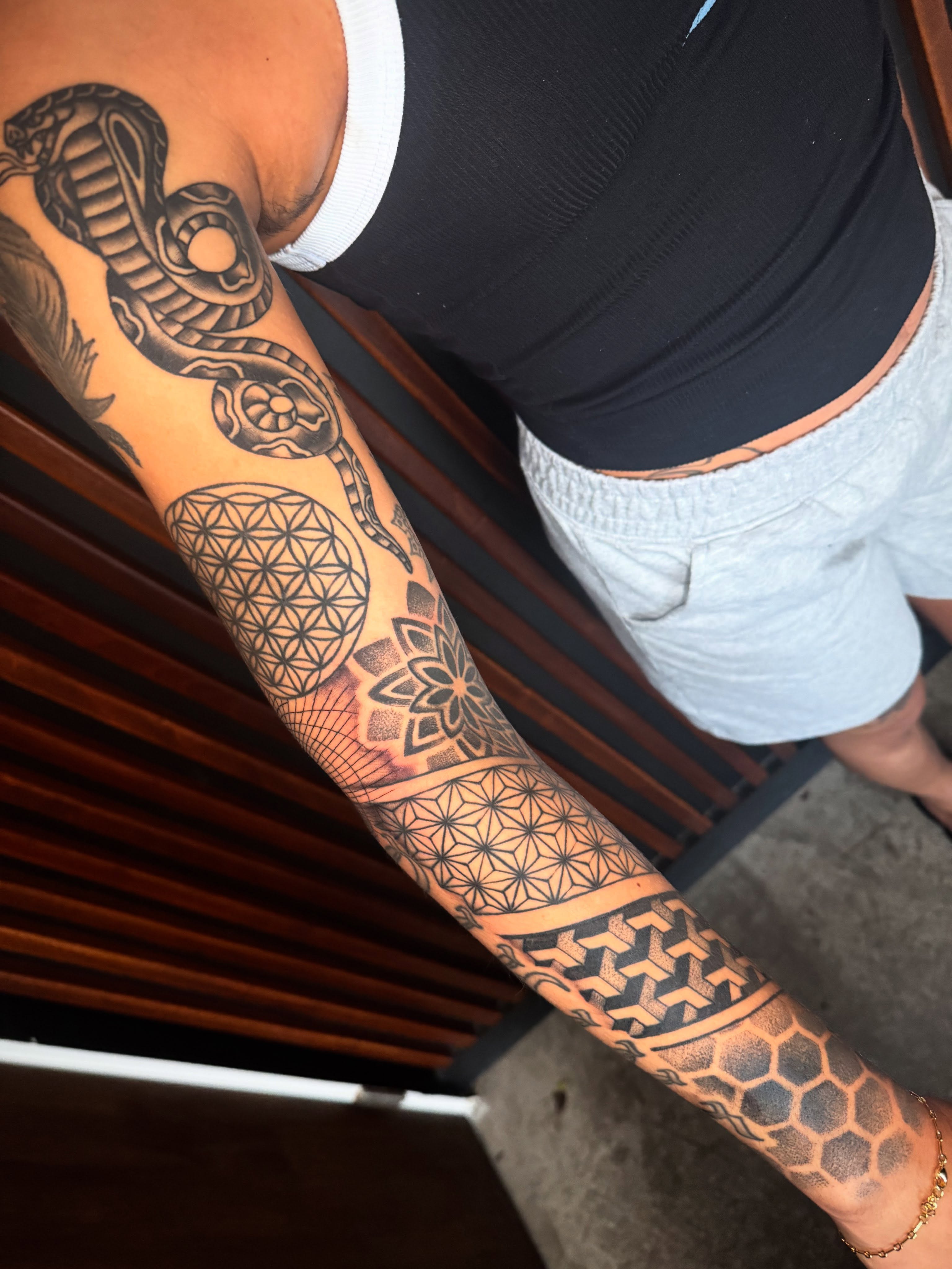 Tattoo by @instagrahamvogel — geometric