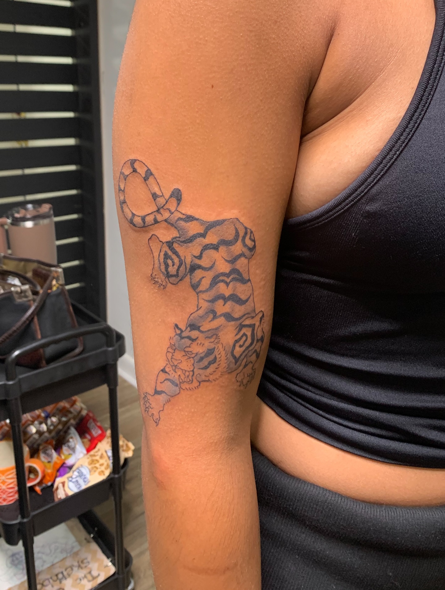 Tattoo by @samtha_sb_art — black_and_grey