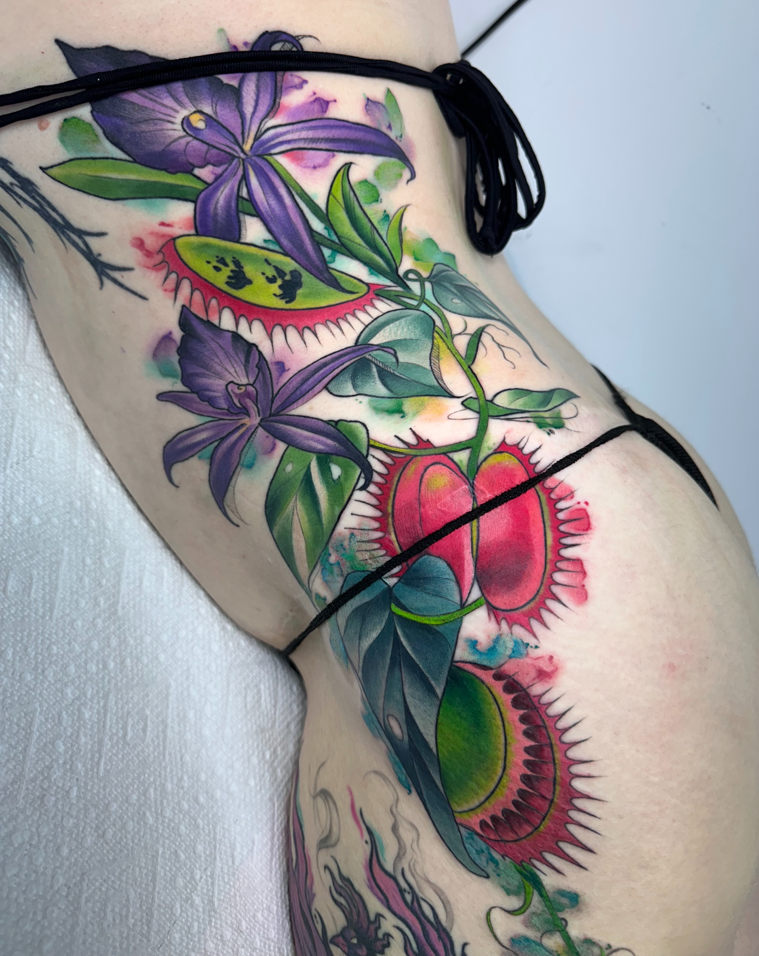 Tattoo by @tiaberrys — watercolor