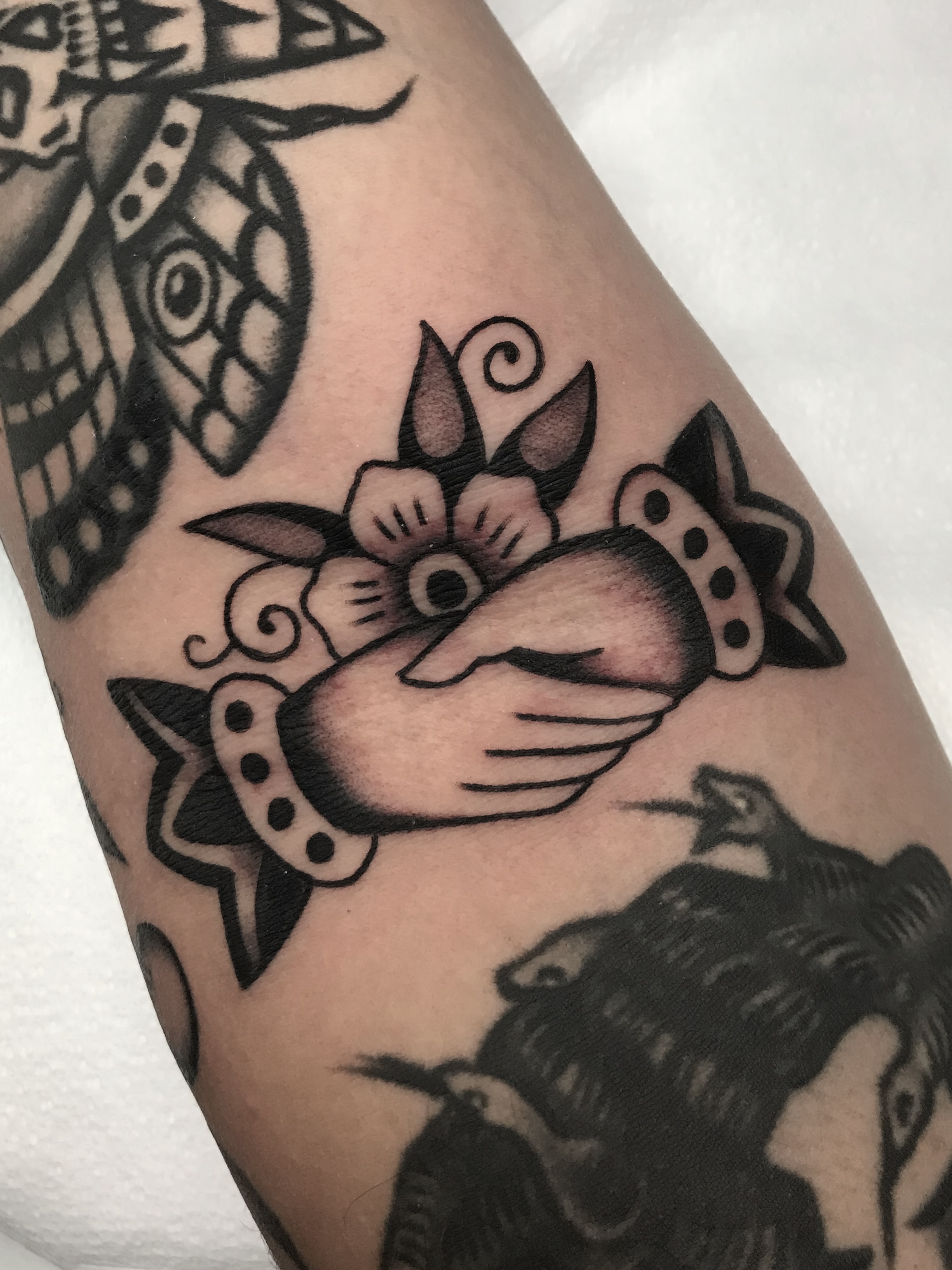 Tattoo by @angelwesttattoo — american_traditional