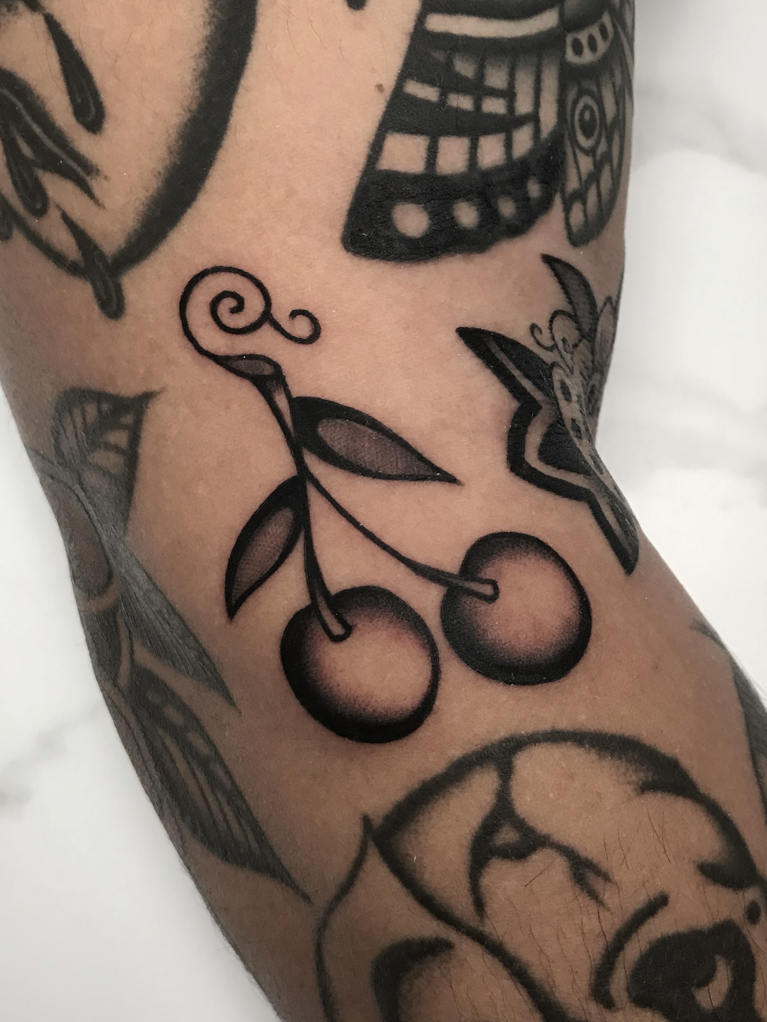 Tattoo by @angelwesttattoo — black_and_grey