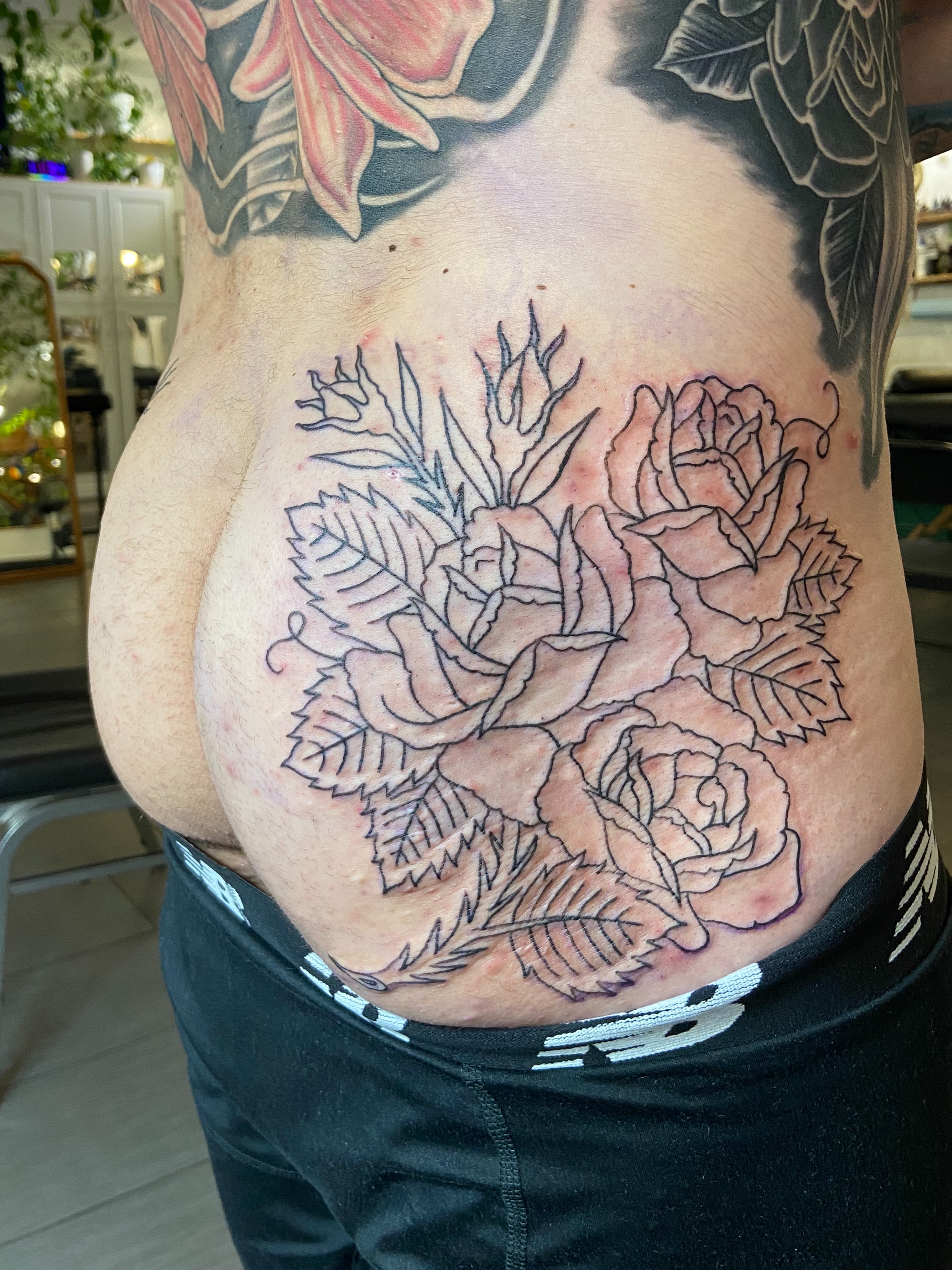 Tattoo by @kruegergrams — black_and_grey