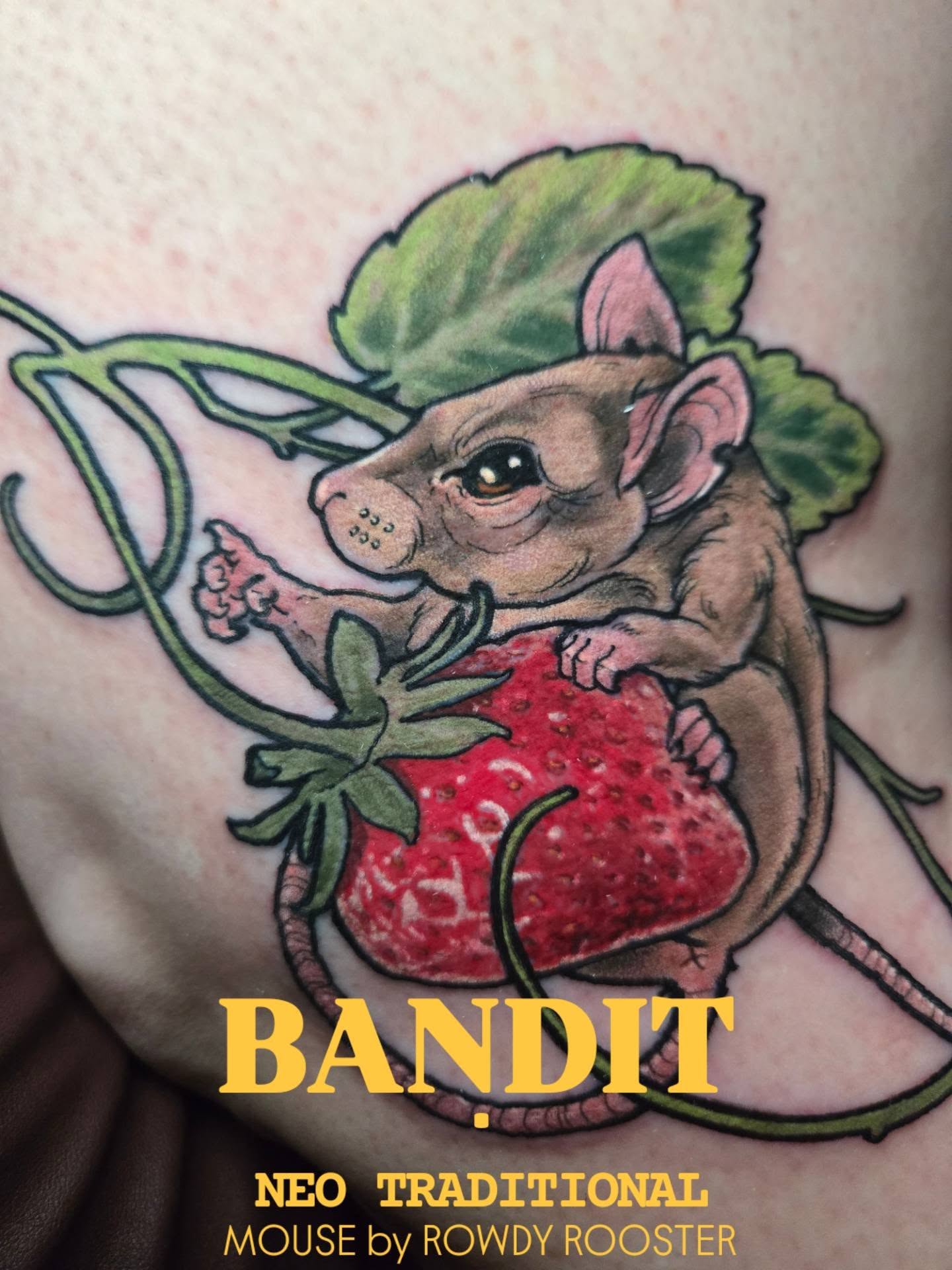 Tattoo by @rowdyroosterink โ neo_traditional