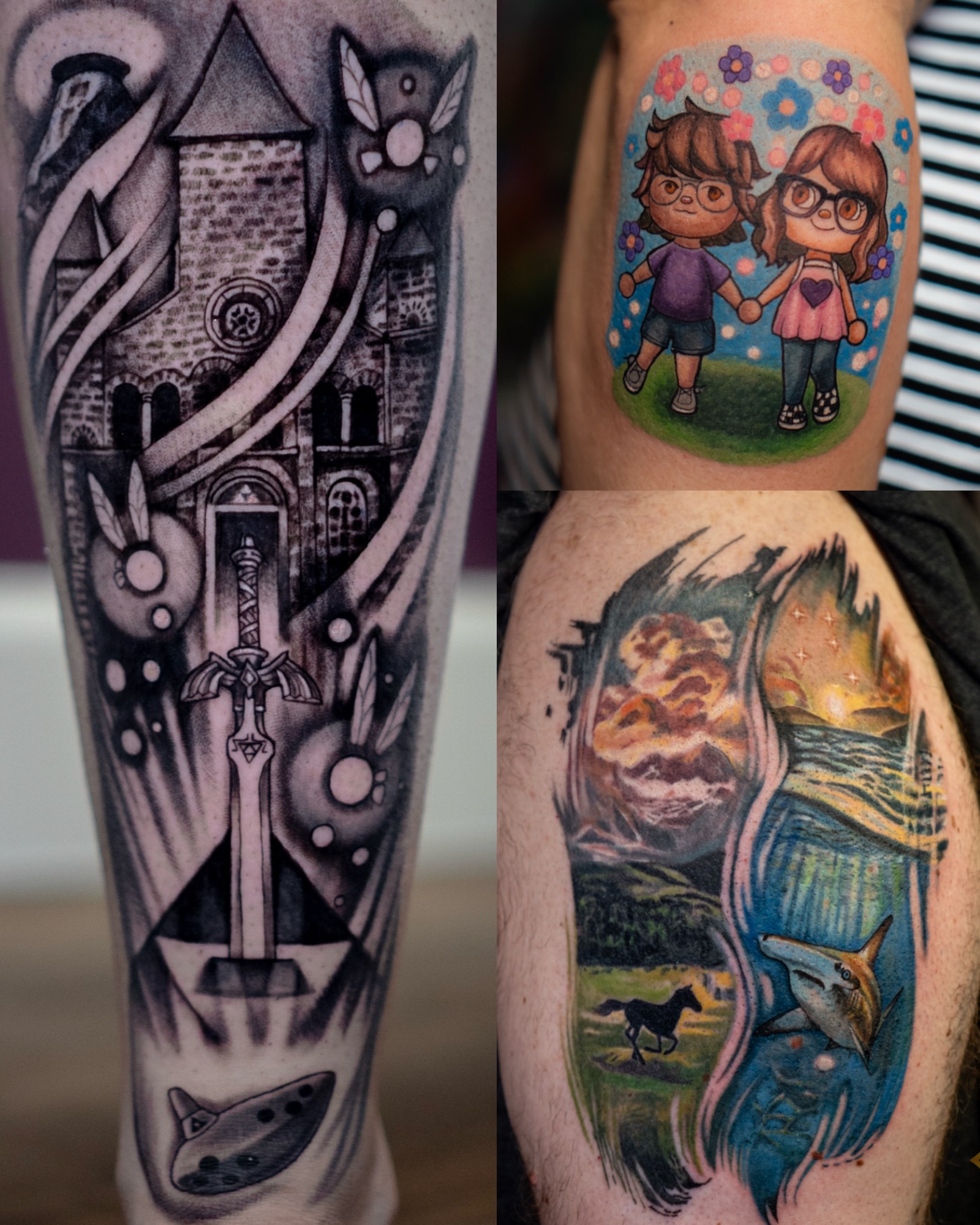 Tattoo by @zol_helios — black_and_grey