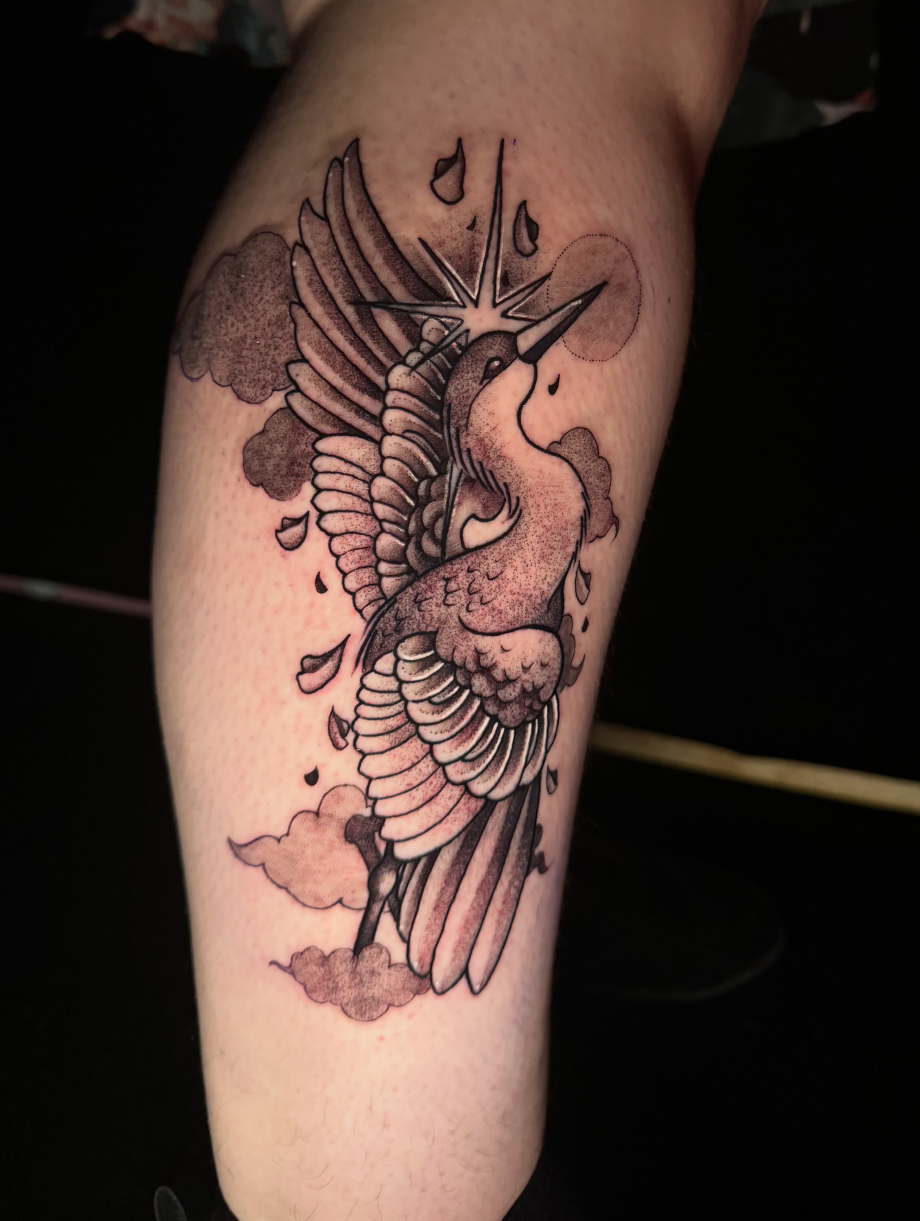 Tattoo by @tori_barkus — black_and_grey