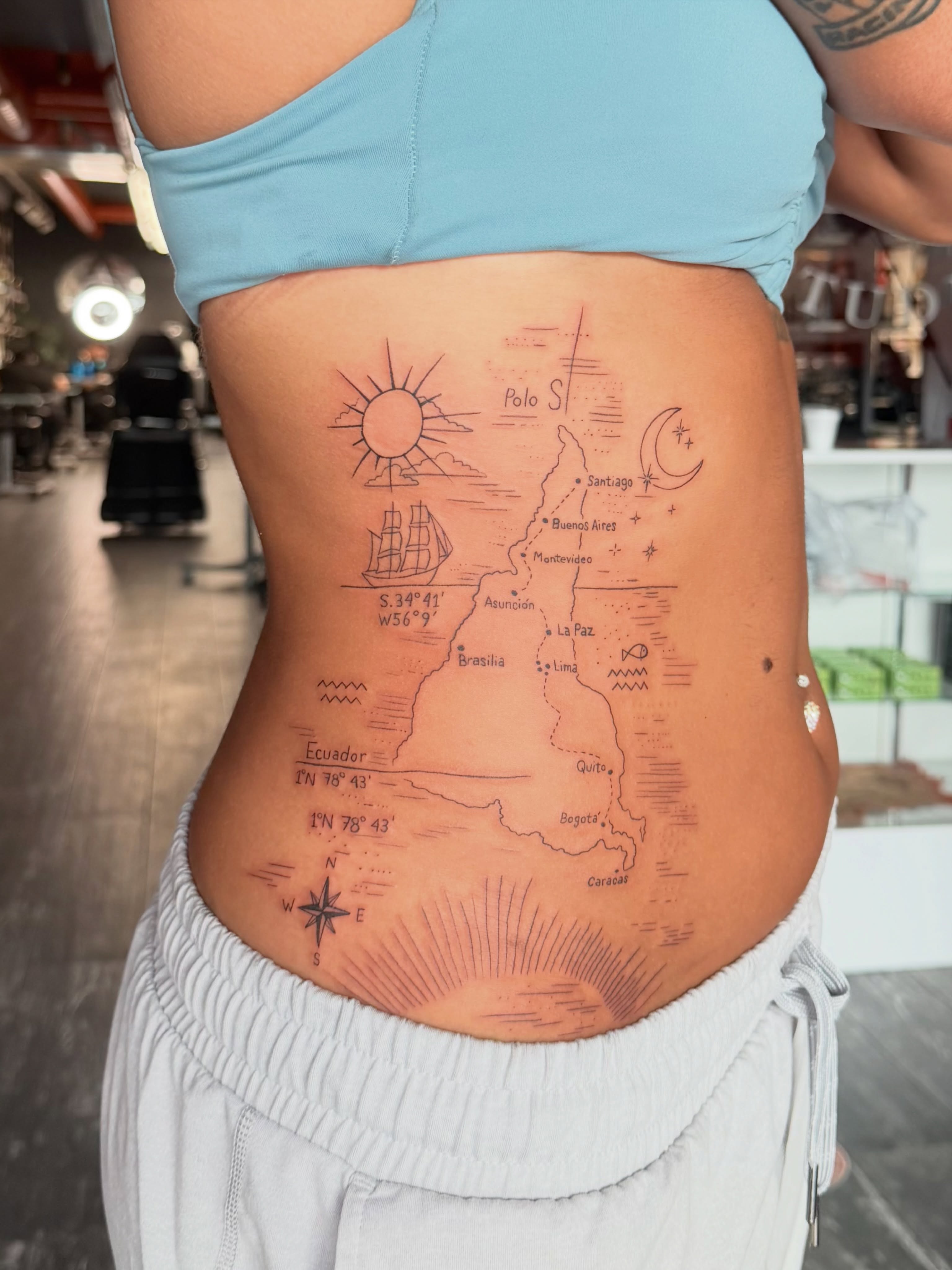 Tattoo by @santostefano.tattoo โ black_and_grey