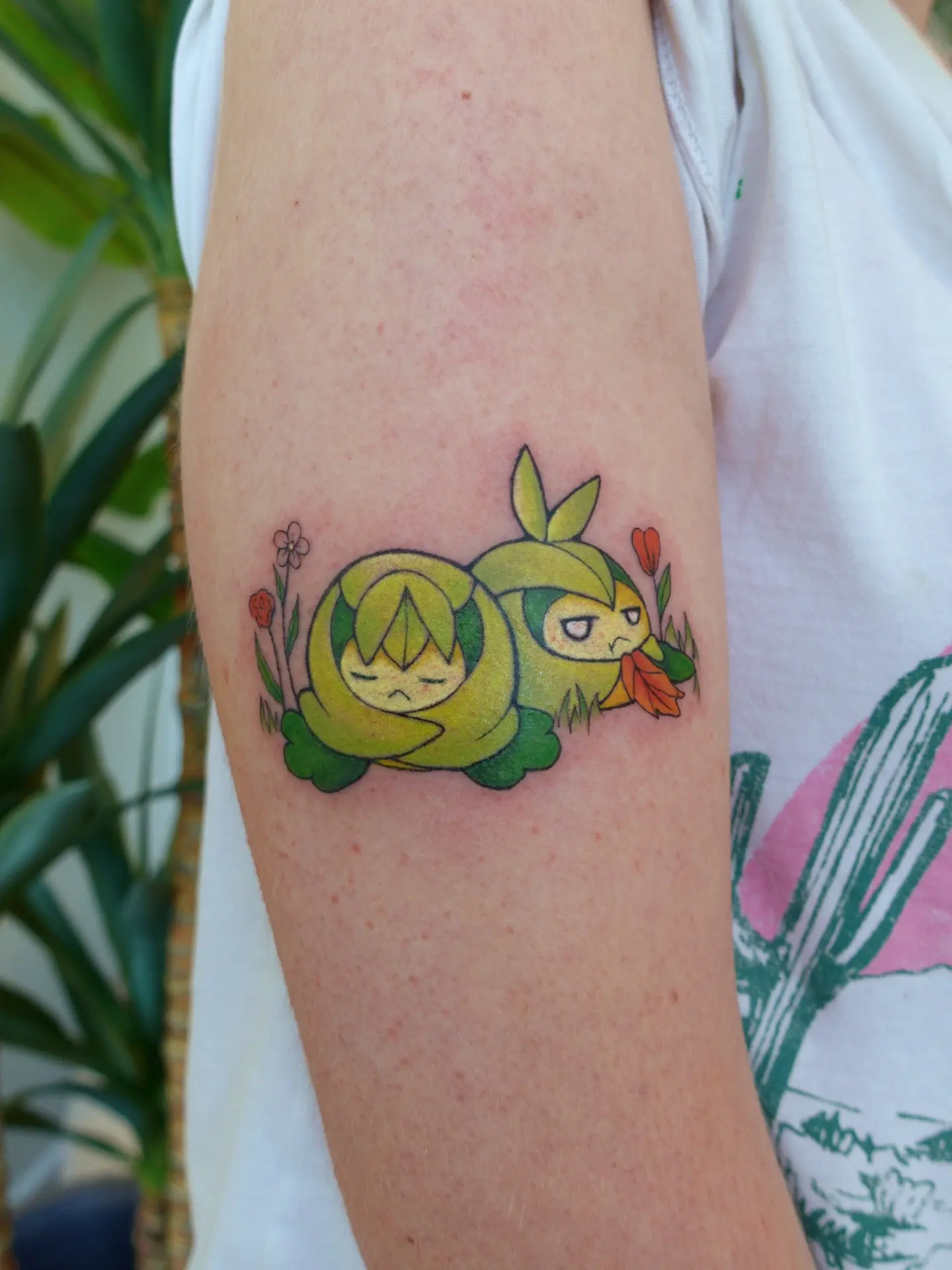 Tattoo by @marienettes_ — dotwork