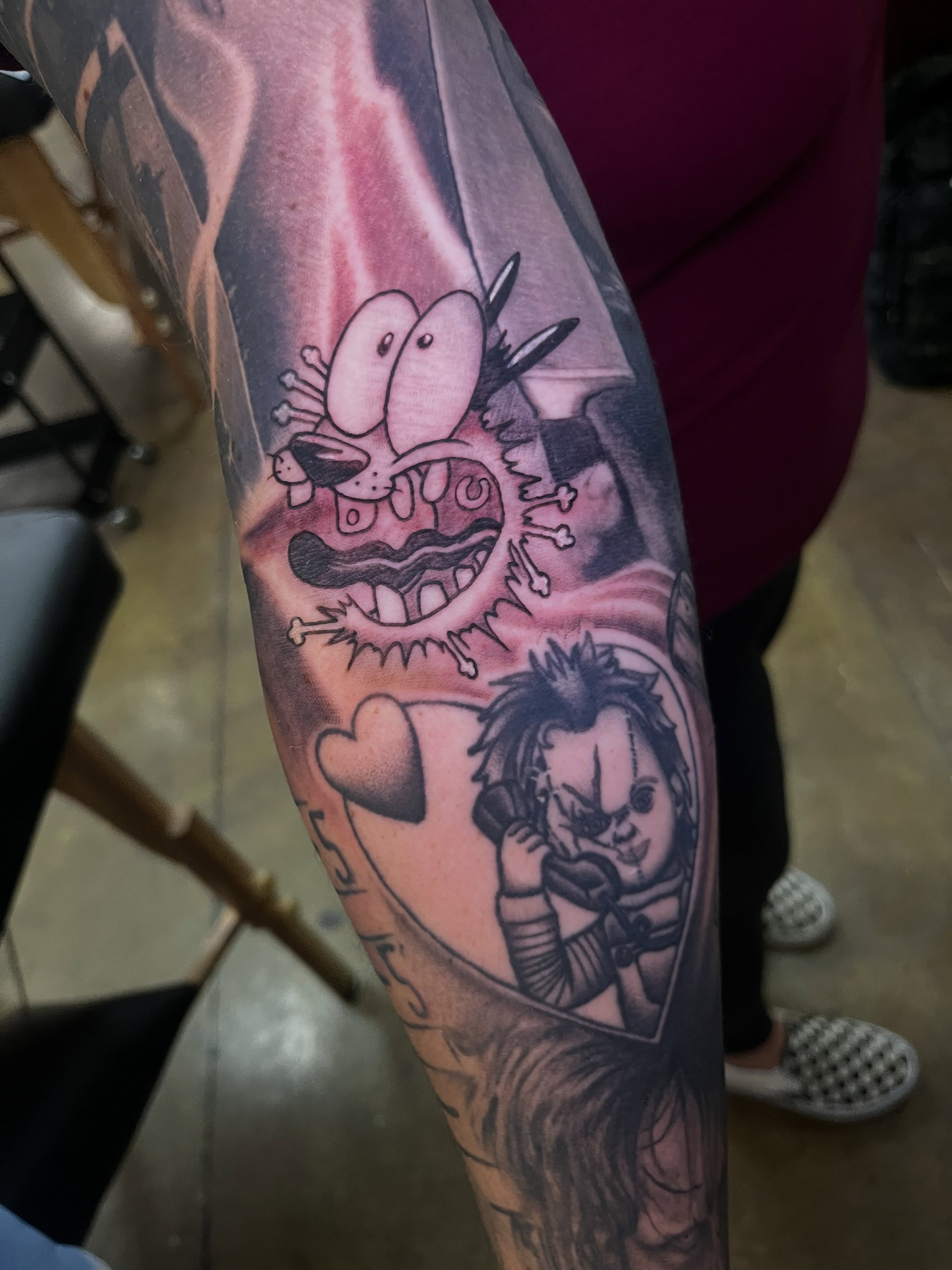 Tattoo by @eptattoos — black_and_grey