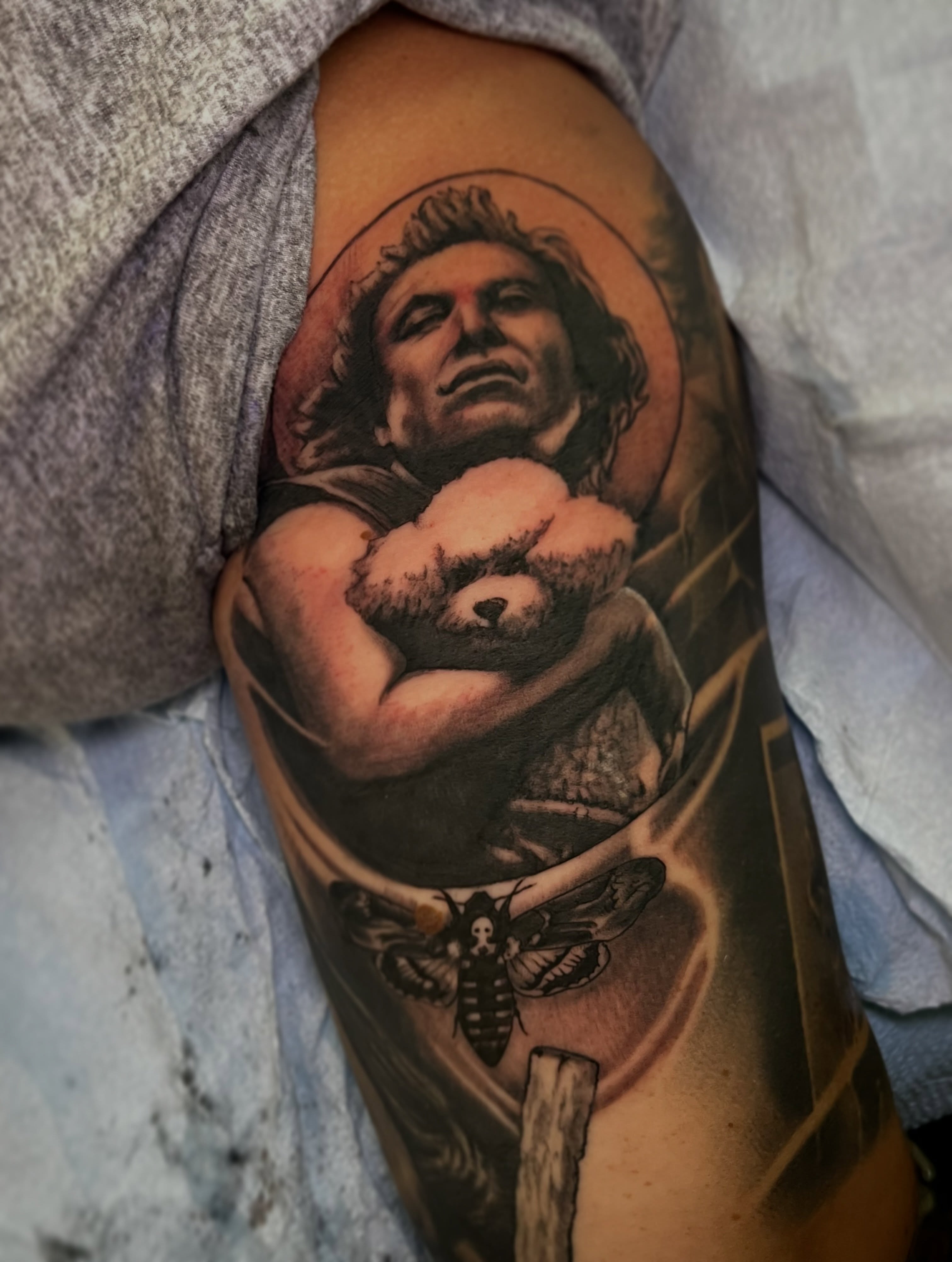 Tattoo by @eptattoos — realism, dark_realism