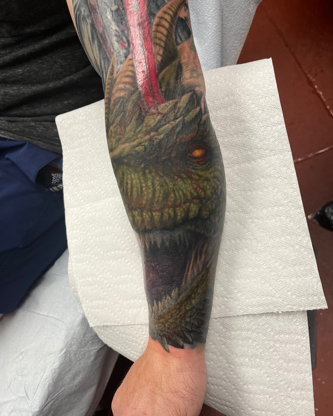 Tattoo by @vectordoe — realism, dark_realism