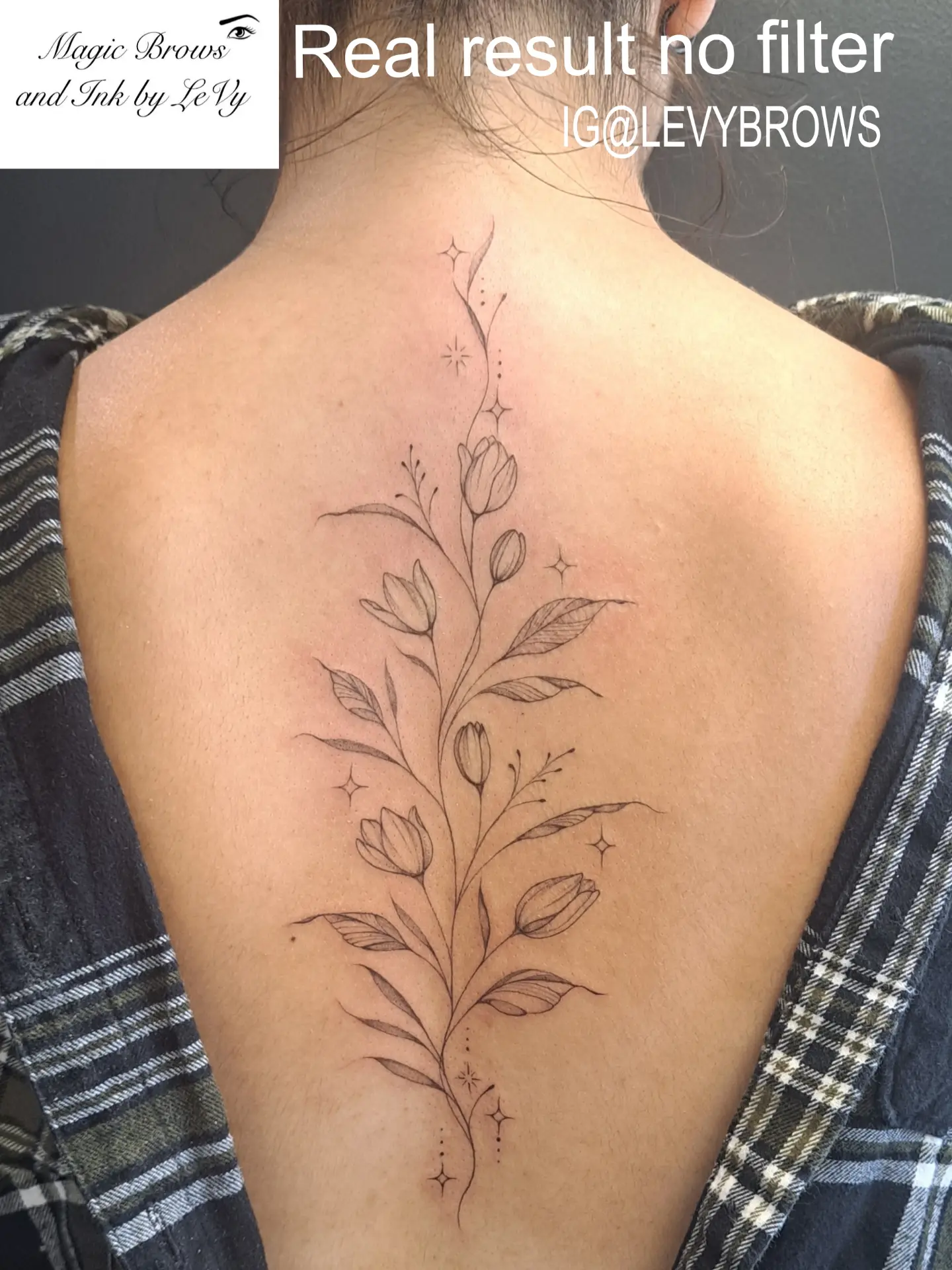 Tattoo by @levybrows — fine_line, black_and_grey