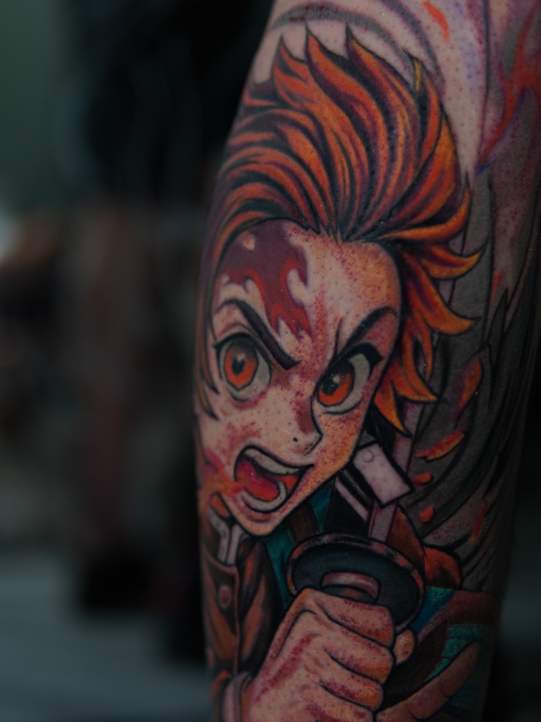 Tattoo by @tattooforero — anime, realism