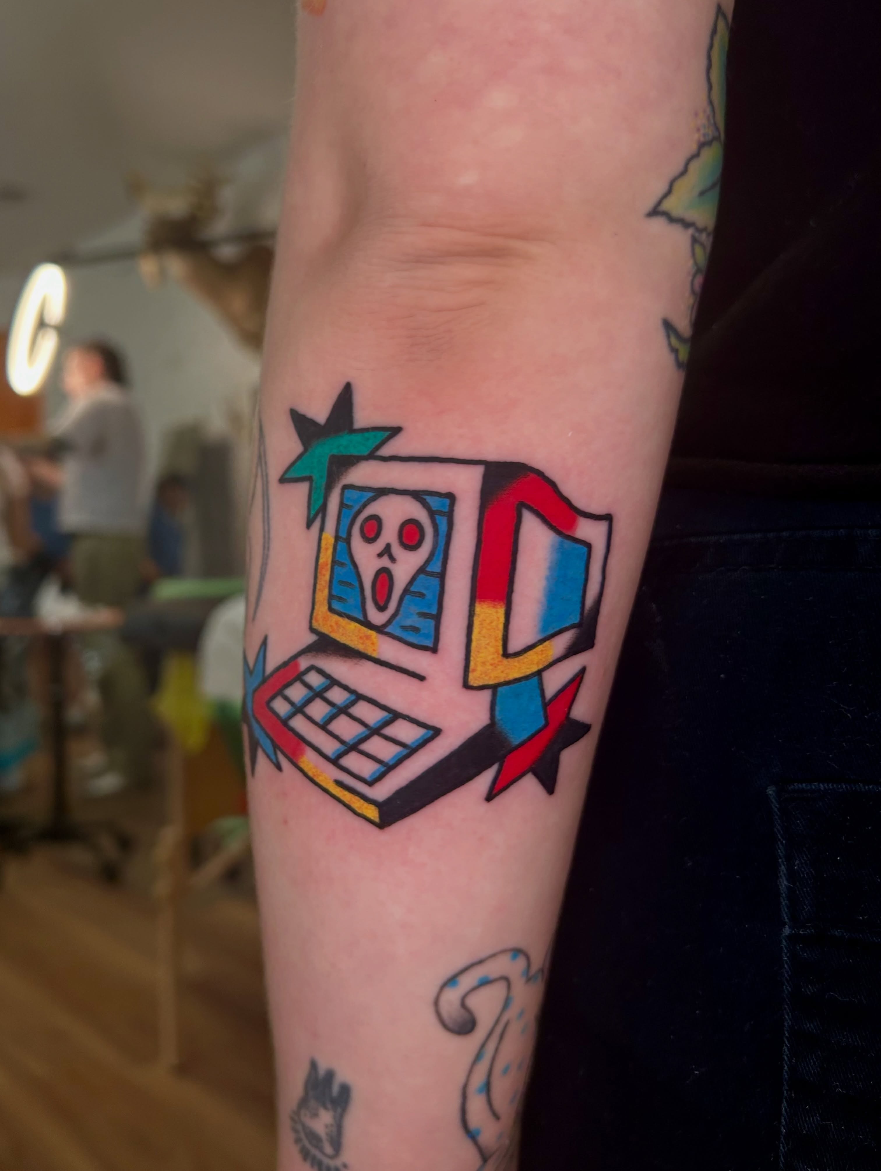 Tattoo by @iiinertia — geometric