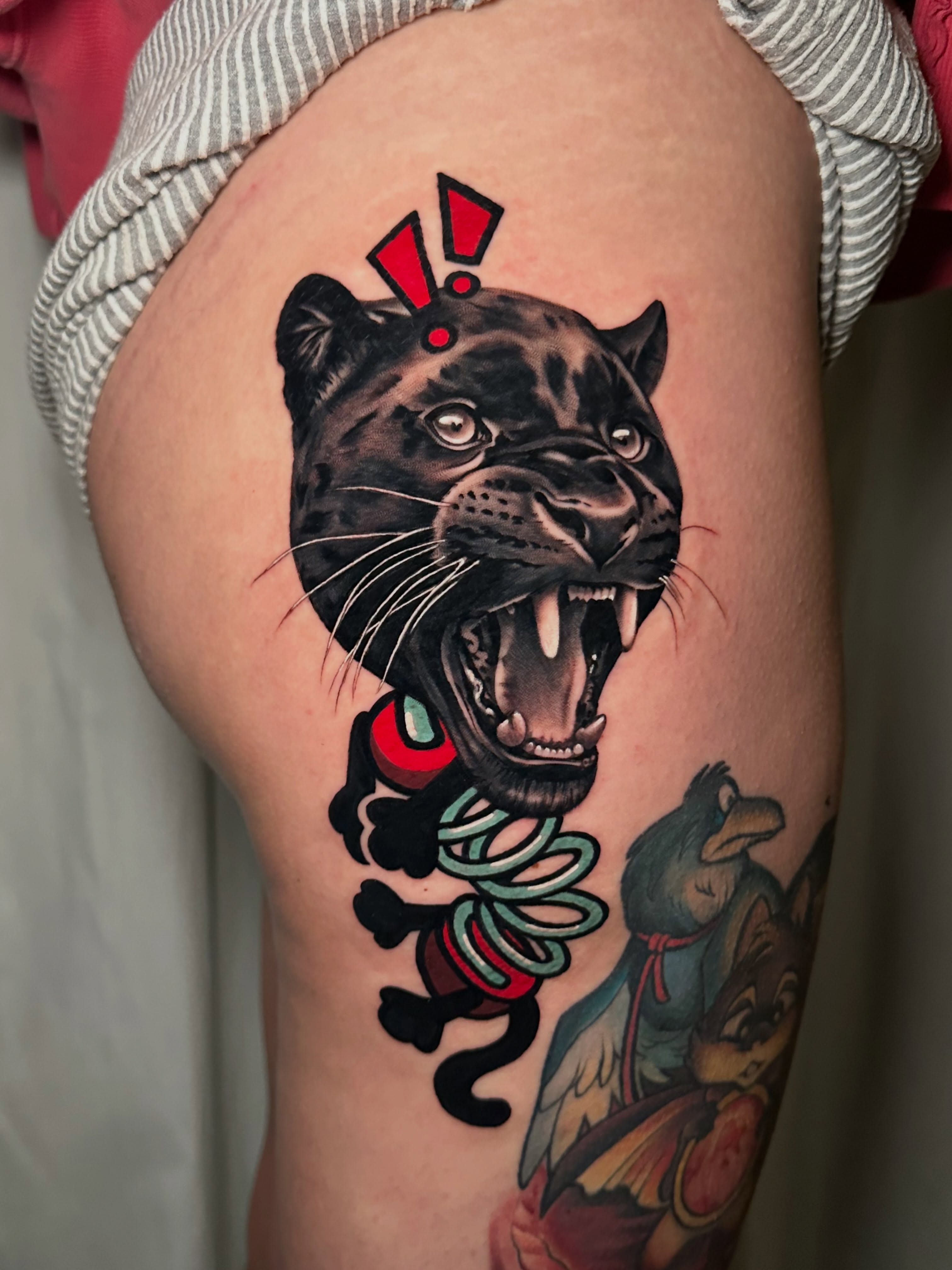 Tattoo by @happycampertattoos โ american_traditional