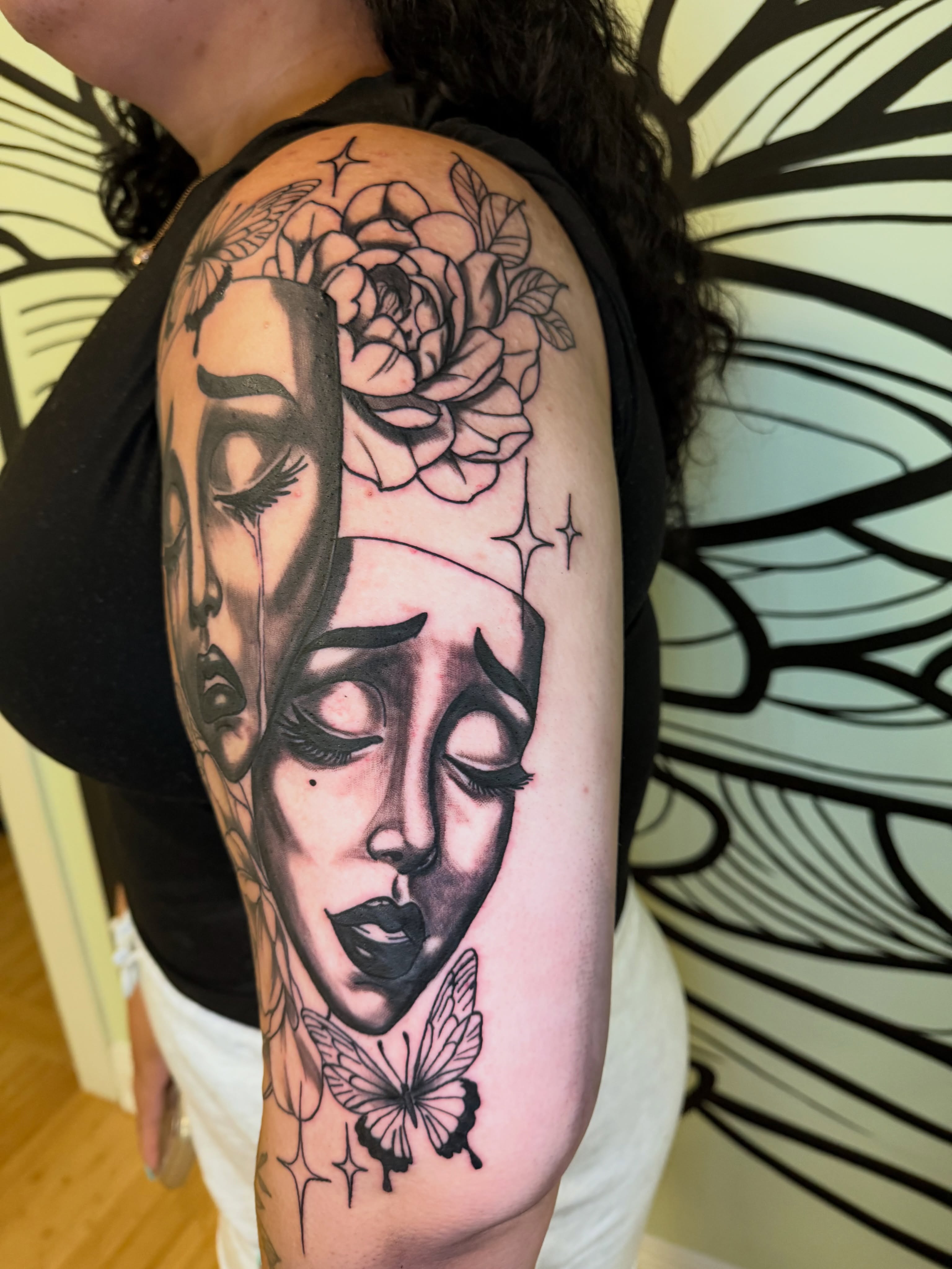 Tattoo by @_fergie_ferg — black_and_grey, realism