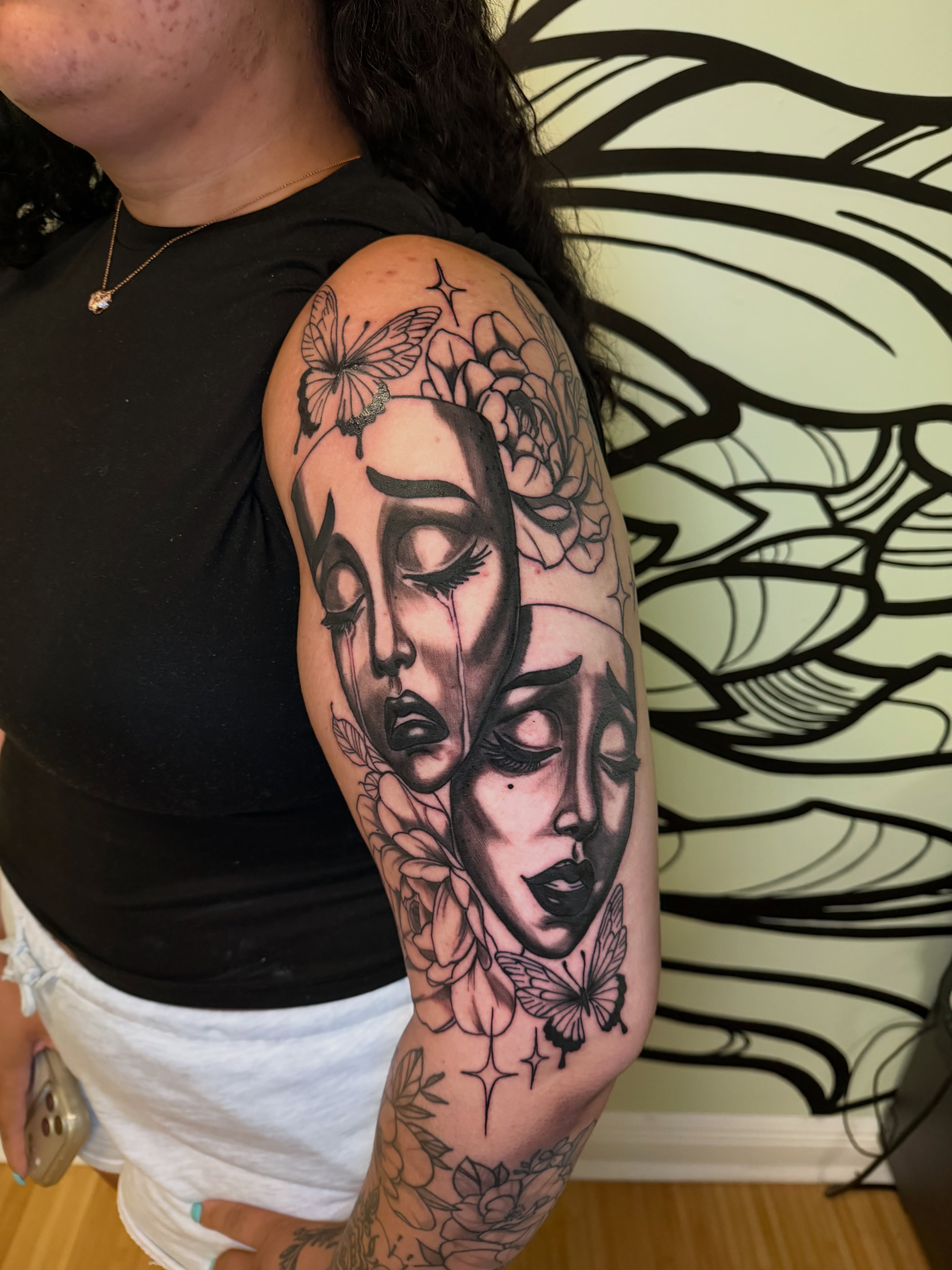 Tattoo by @_fergie_ferg — realism, black_and_grey