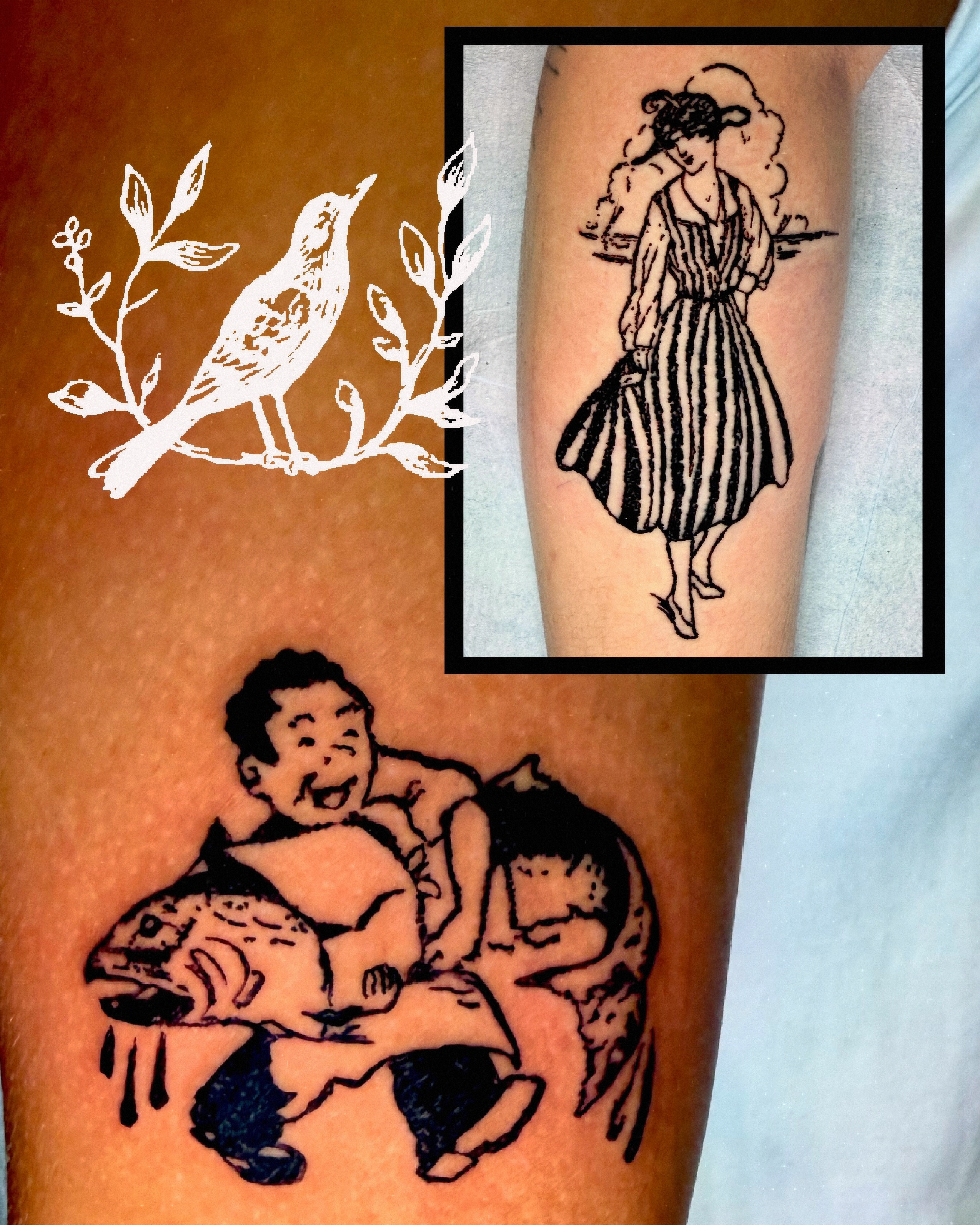 Tattoo by @noahvincenttattoo β black_and_grey